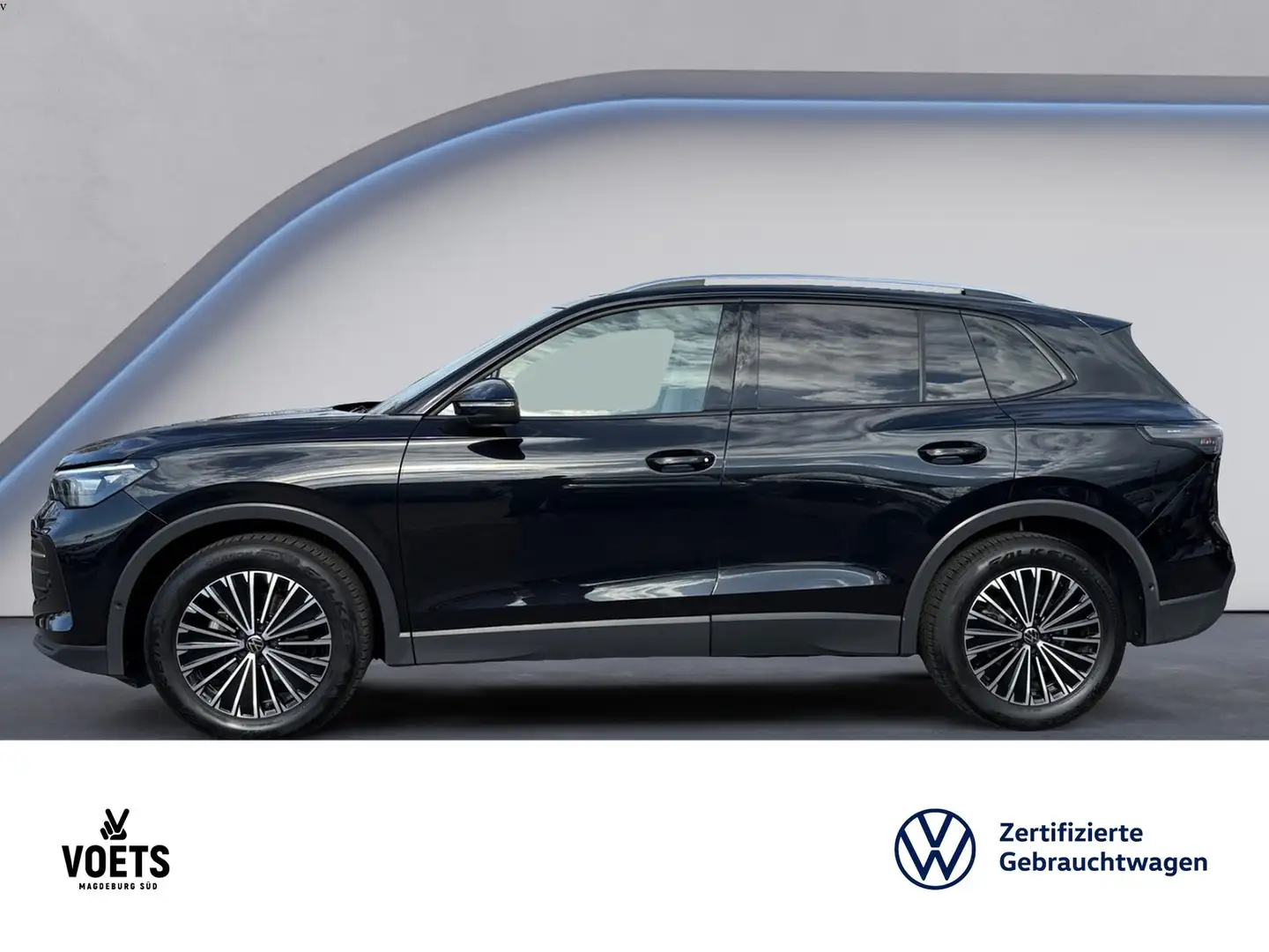 Volkswagen Tiguan LIFE 1.5 eTSI DSG LED PLUS+NAVI+AHK+ACC Schwarz - 2