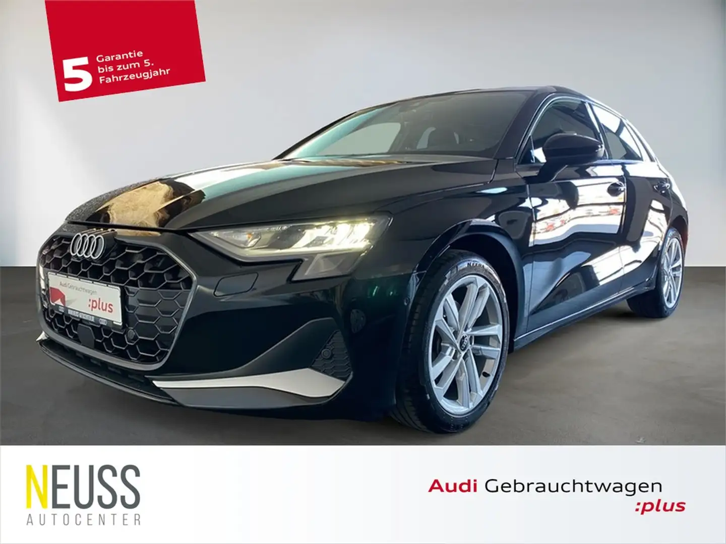 Audi A3 Sportback 35 TFSI advanced AKTION+AHK+RFK+ACC Schwarz - 1