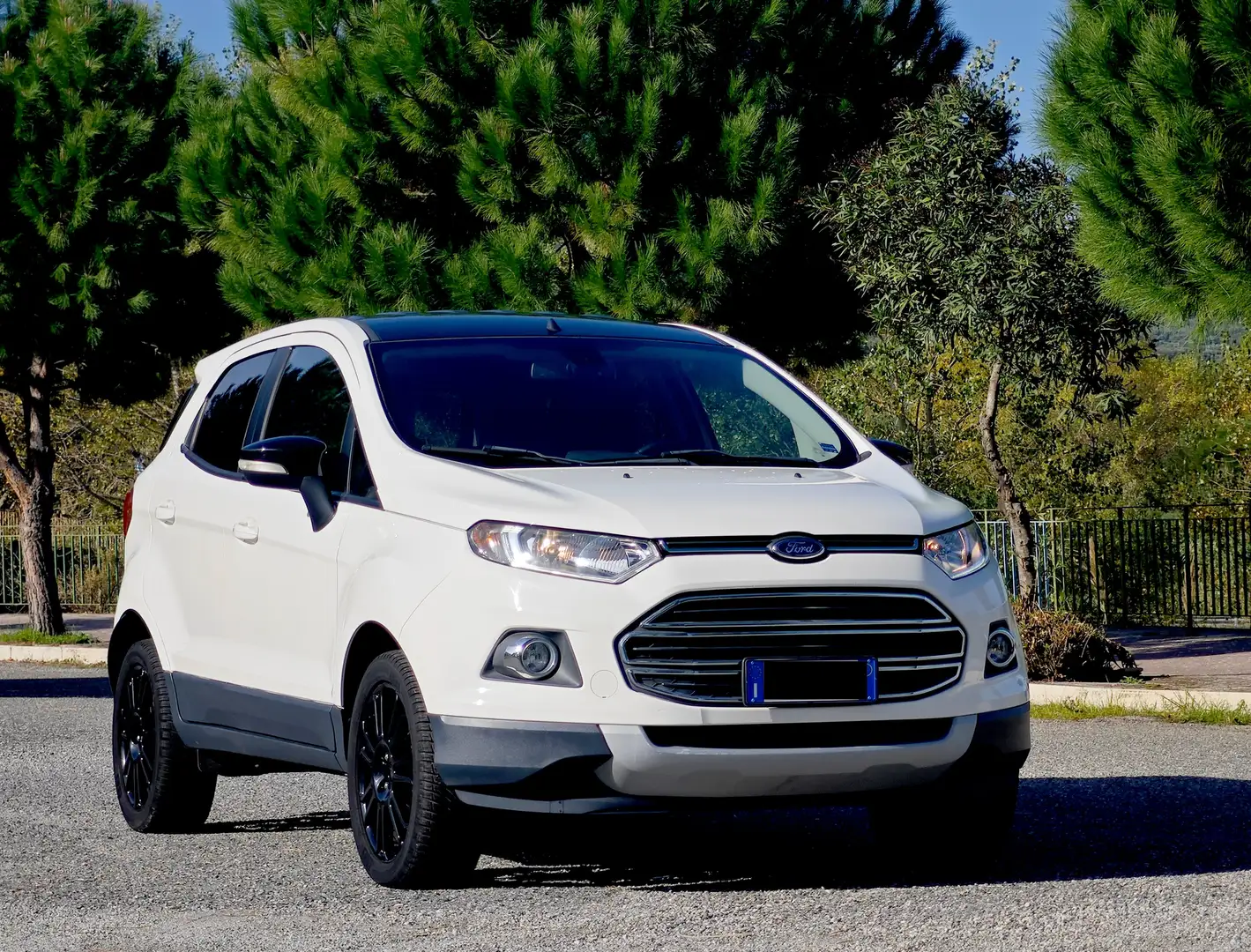 Ford EcoSport EcoSport 2014 1.0 ecoboost Titanium  125cv Blanco - 1