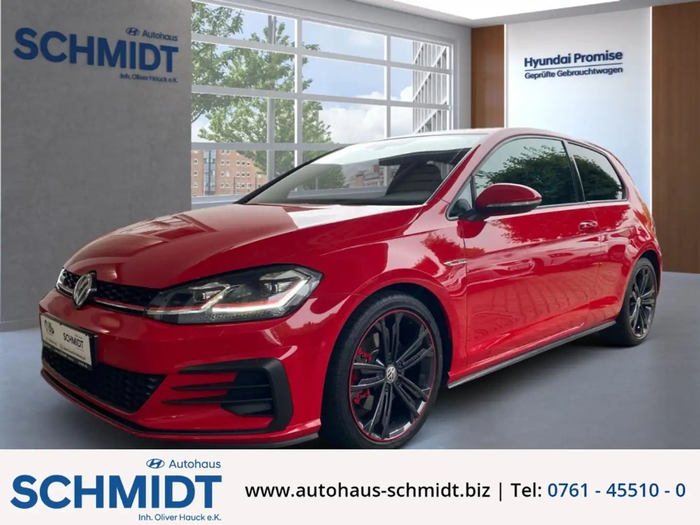 Volkswagen Golf VII GTI DSG 1.Hand Navi ACC LED-Sch. Media Control Rouge - 1