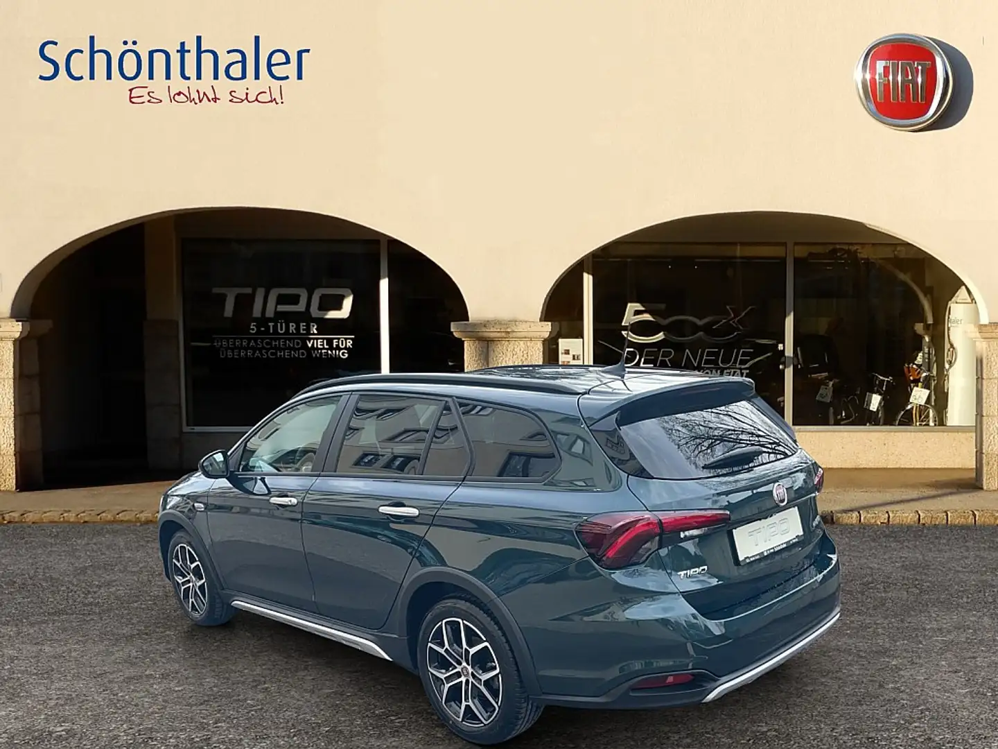 Fiat Tipo Hybrid 130 eDCT7 Cross Grün - 2