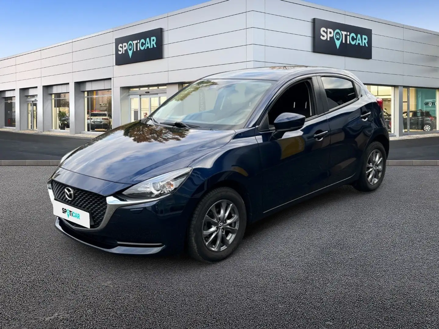 Mazda 2 2 SKYACTIV-G 90 M HYBRID Exclusive-Line Blauw - 1