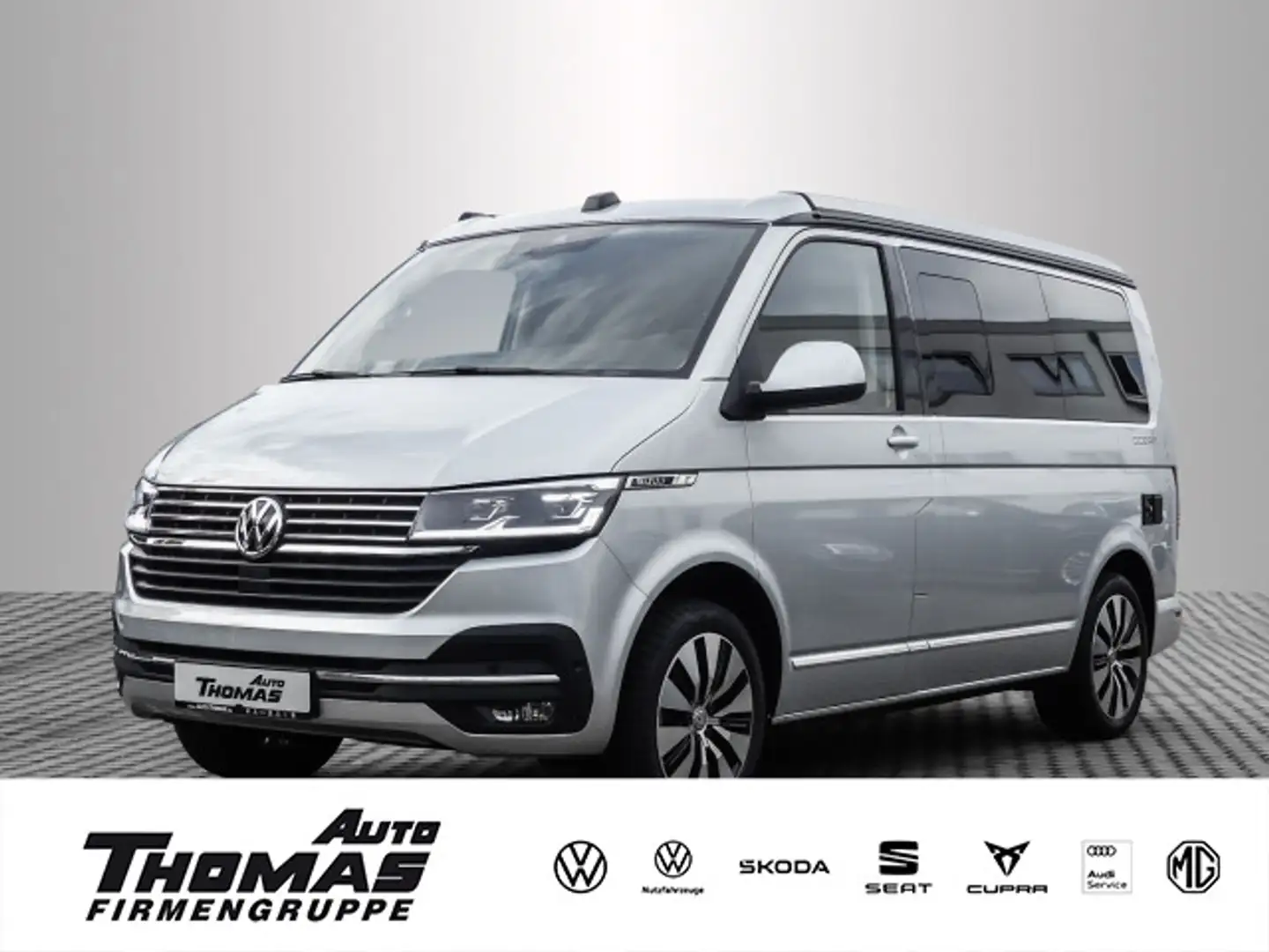 Volkswagen T6.1 California Ocean 2.0 TDI DSG AHK Argent - 1