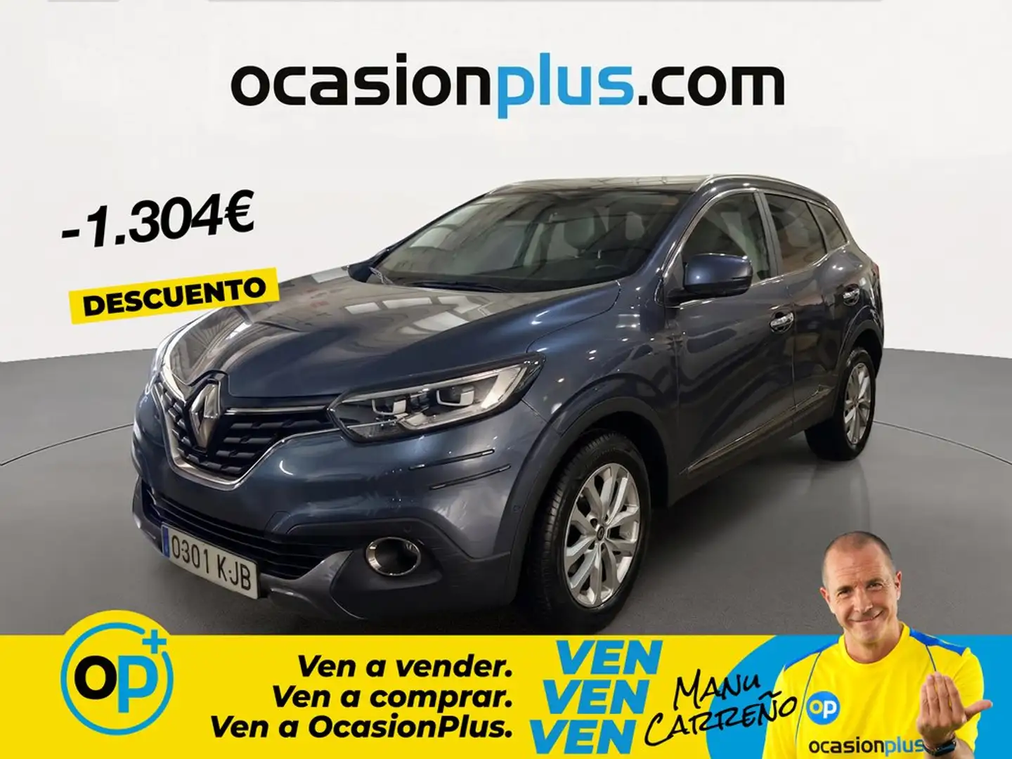 Renault Kadjar 1.2 TCe Energy Zen 97kW Gris - 1