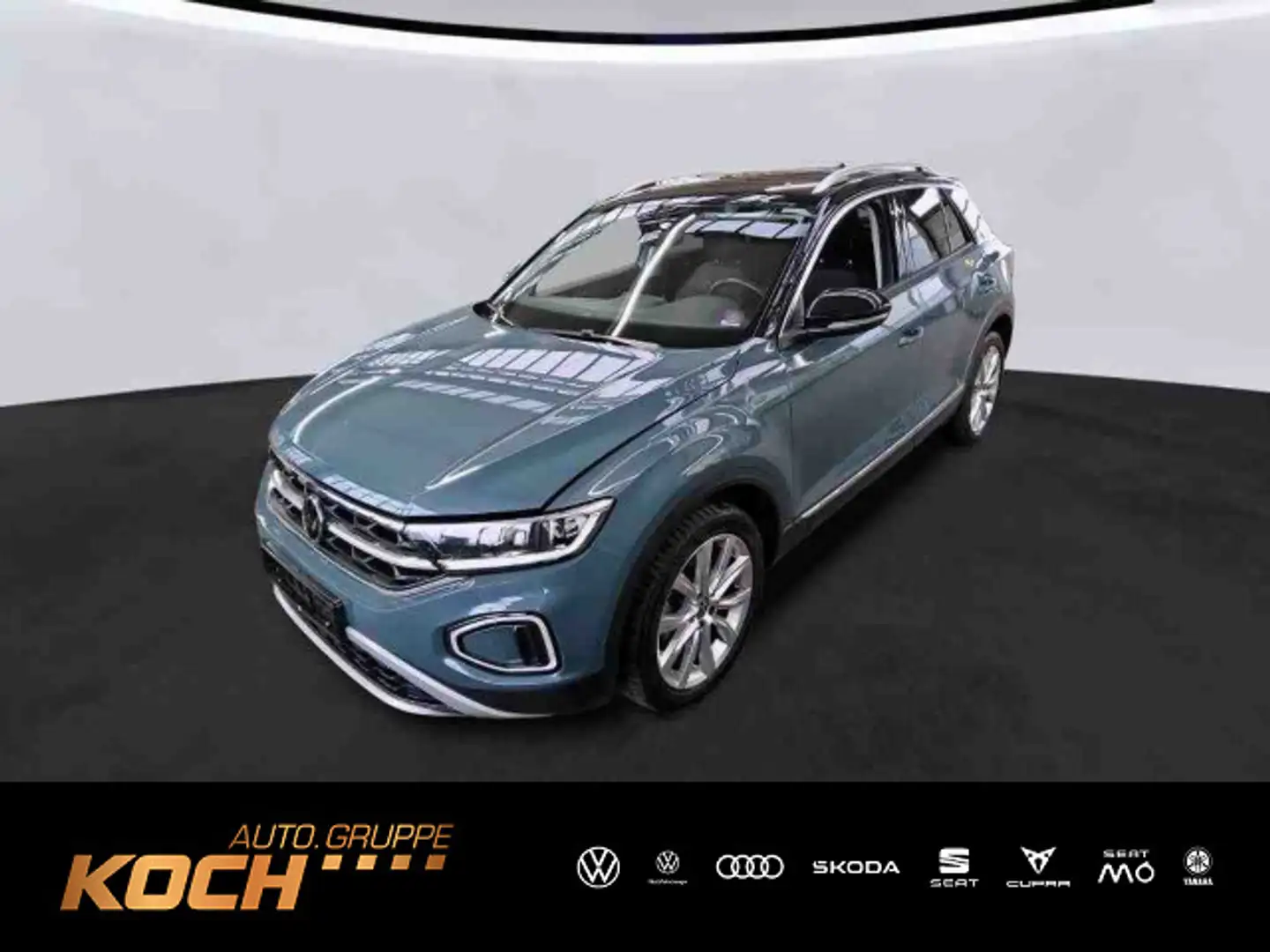 Volkswagen T-Roc 1.5 TSI Style AHK Navi LED Blau - 1