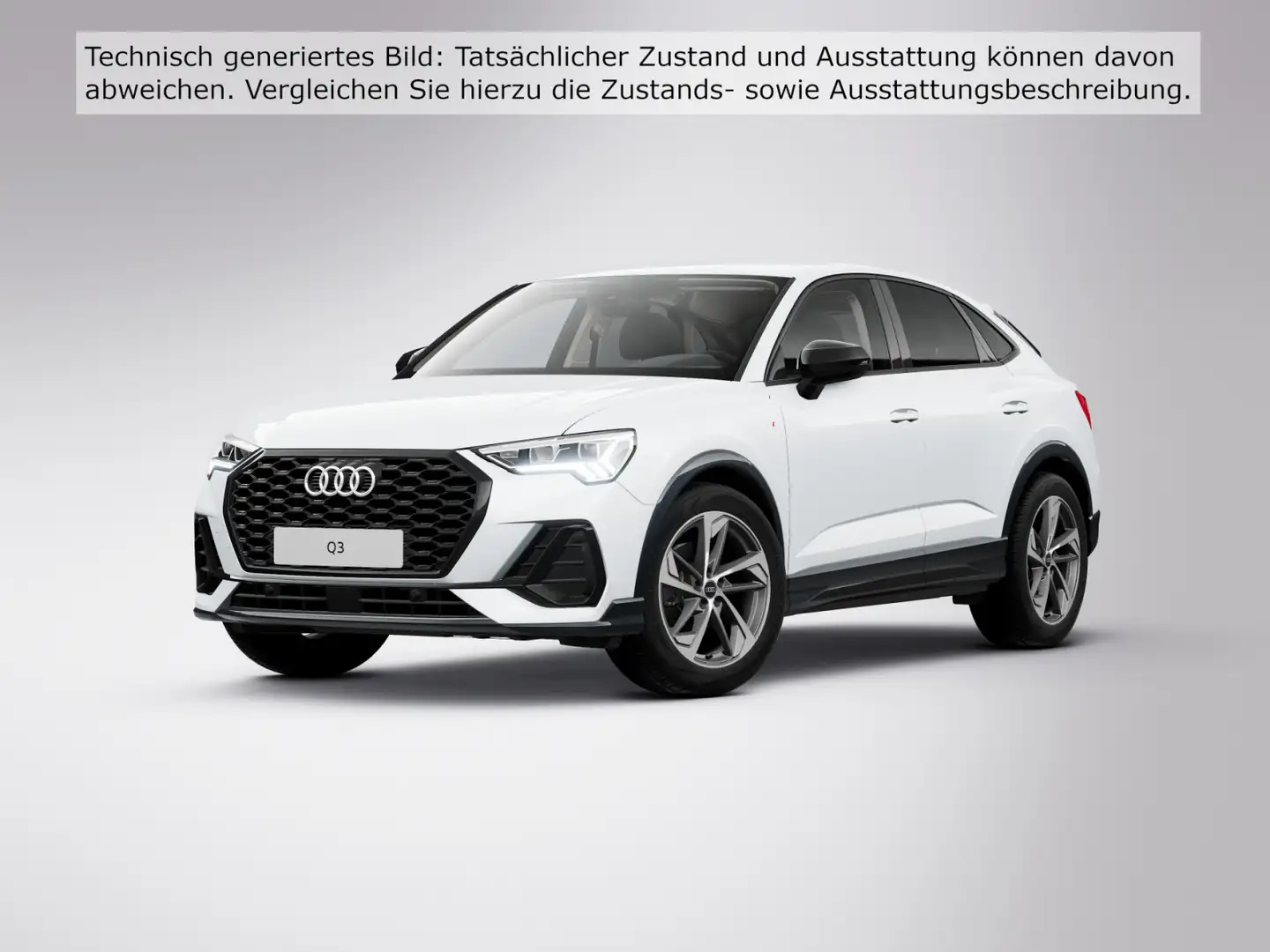 Audi Q3 S-line 35 TFSI S-Tronic Weiß - 2