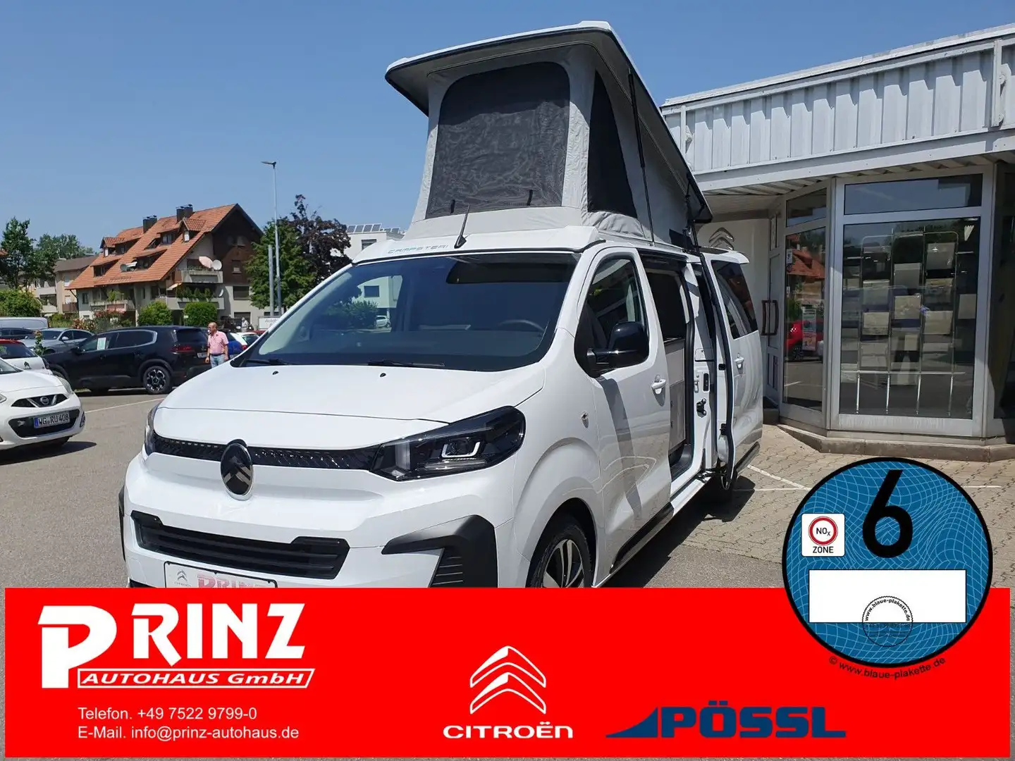 Pössl Campster 145 Mj. 2025 AHK Grip Standheizung Weiß - 1