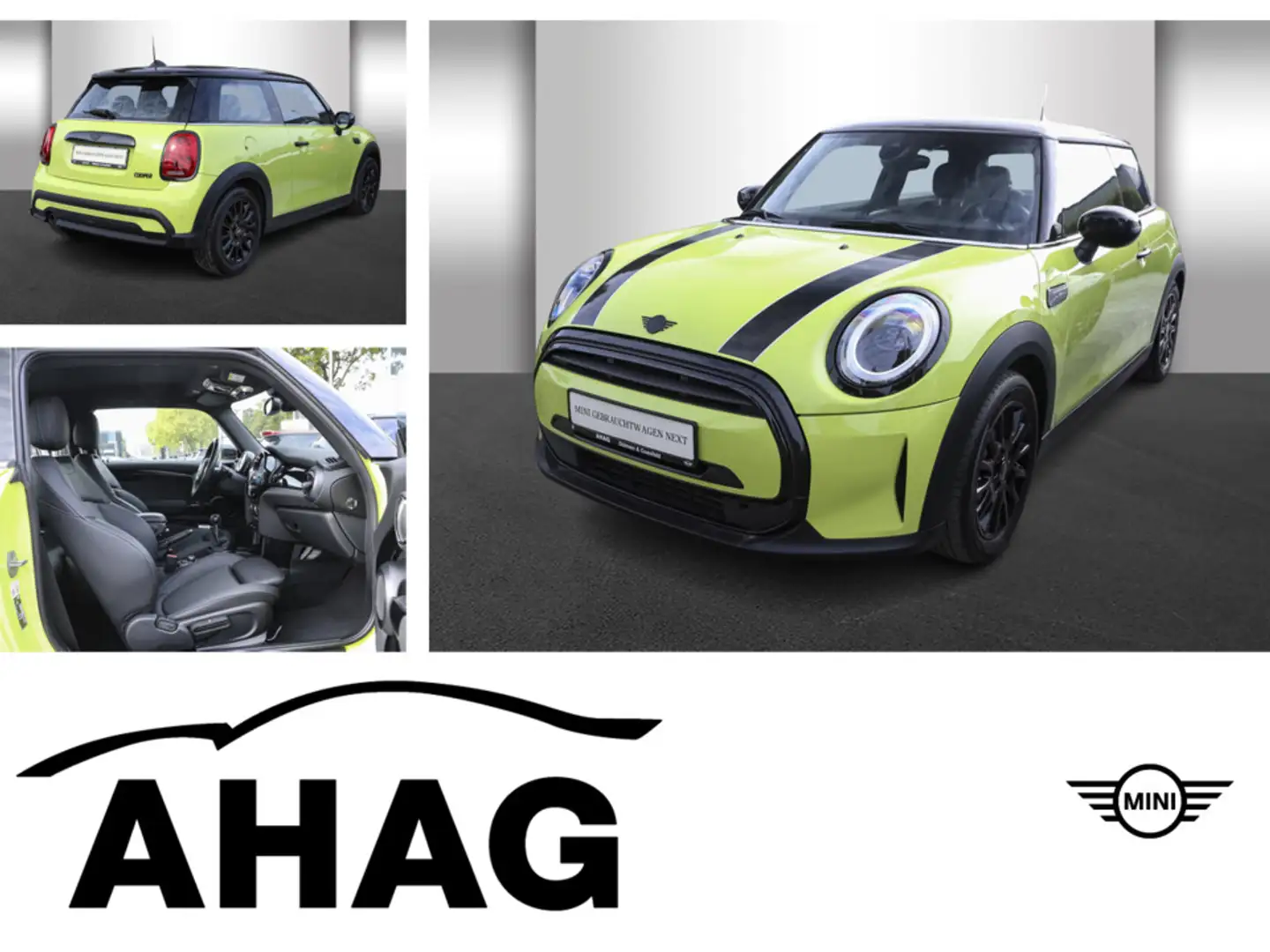 MINI Cooper First MINI Yours Trim Klimaaut. PDC Gelb - 1
