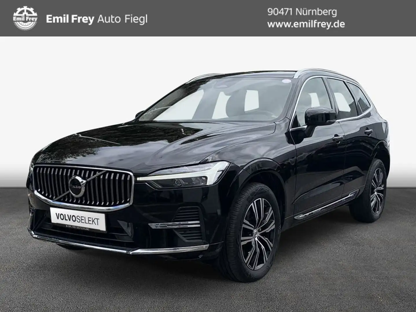 Volvo XC60 XC60 B4 D Plus Bright Zwart - 1