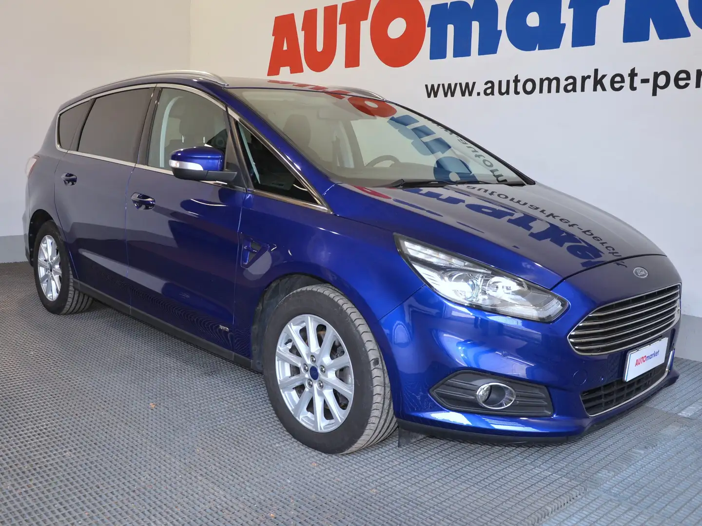 Ford S-Max 2.0 TDCI Titanium Business AWD Blauw - 2