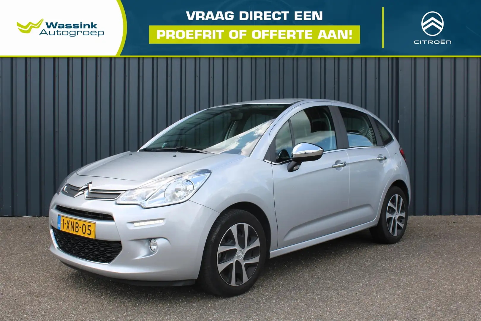 Citroen C3 1.2 VTi 82pk Collection Climate Control | Volledig Grijs - 1