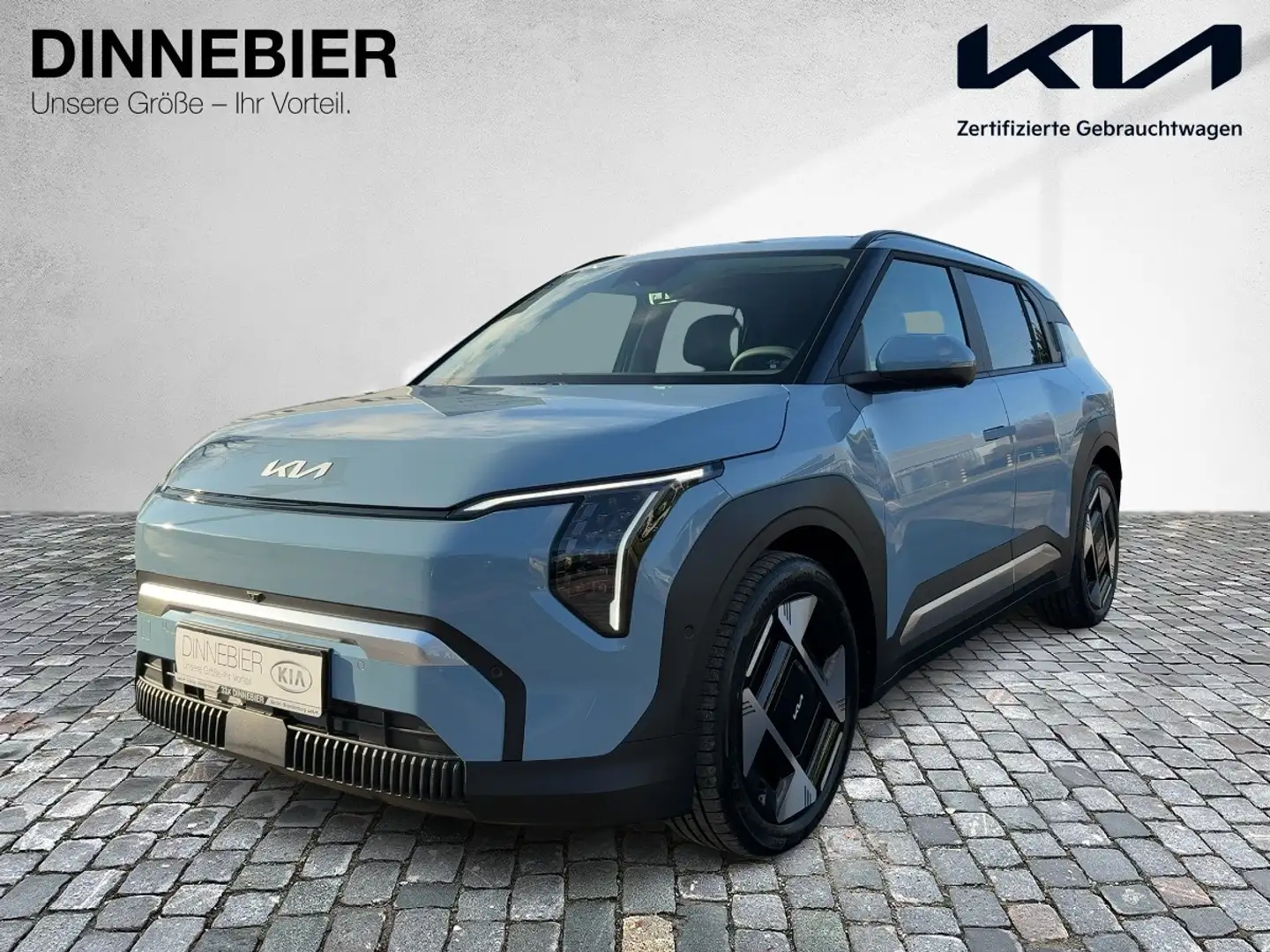 Kia EV3 Earth 81.4 kWh LED+360°Kamera+Navi+SHZ Modrá - 2