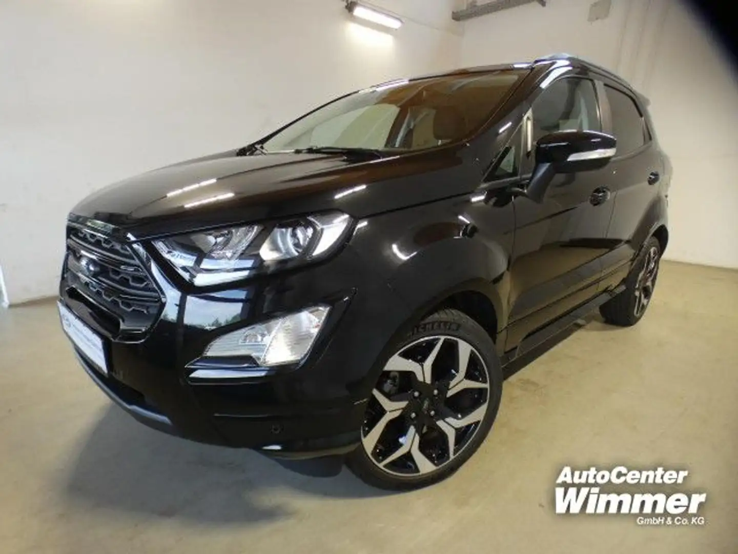 Ford EcoSport 1.0 EcoBoost ST-LINE Fekete - 2