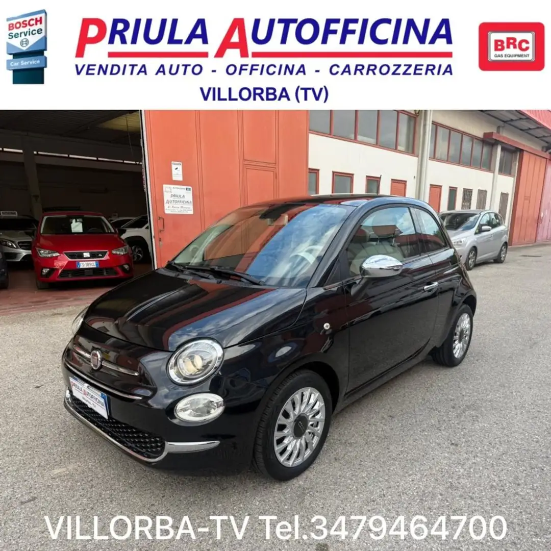 Fiat 500 1.2 Lounge PREZZO REALE-UNICOPROPR. Nero - 1