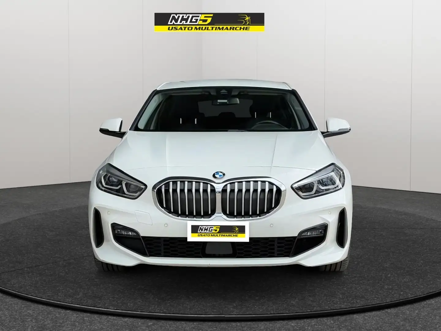 BMW 116 116d Msport auto Bianco - 2