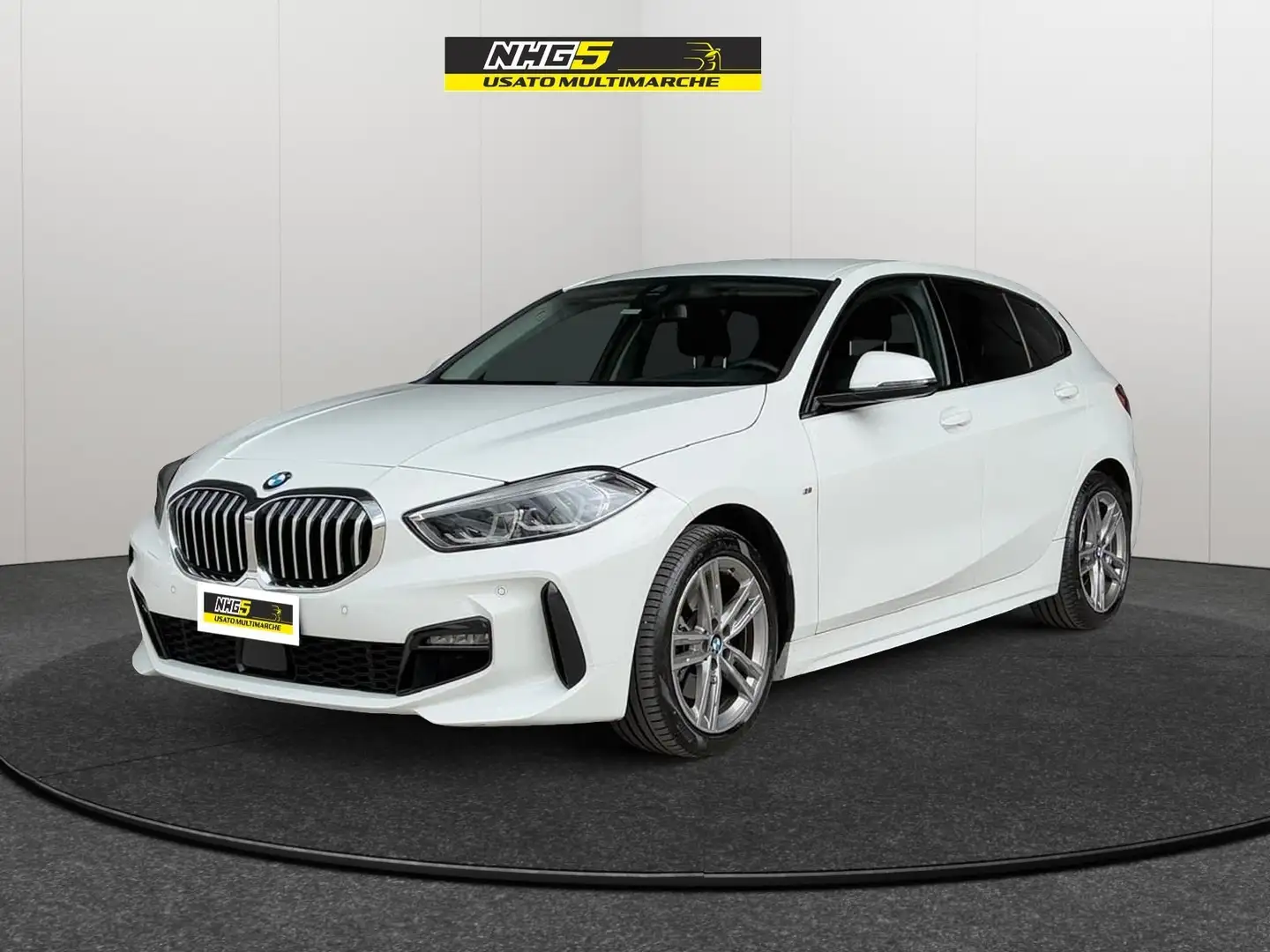 BMW 116 116d Msport auto Bianco - 1