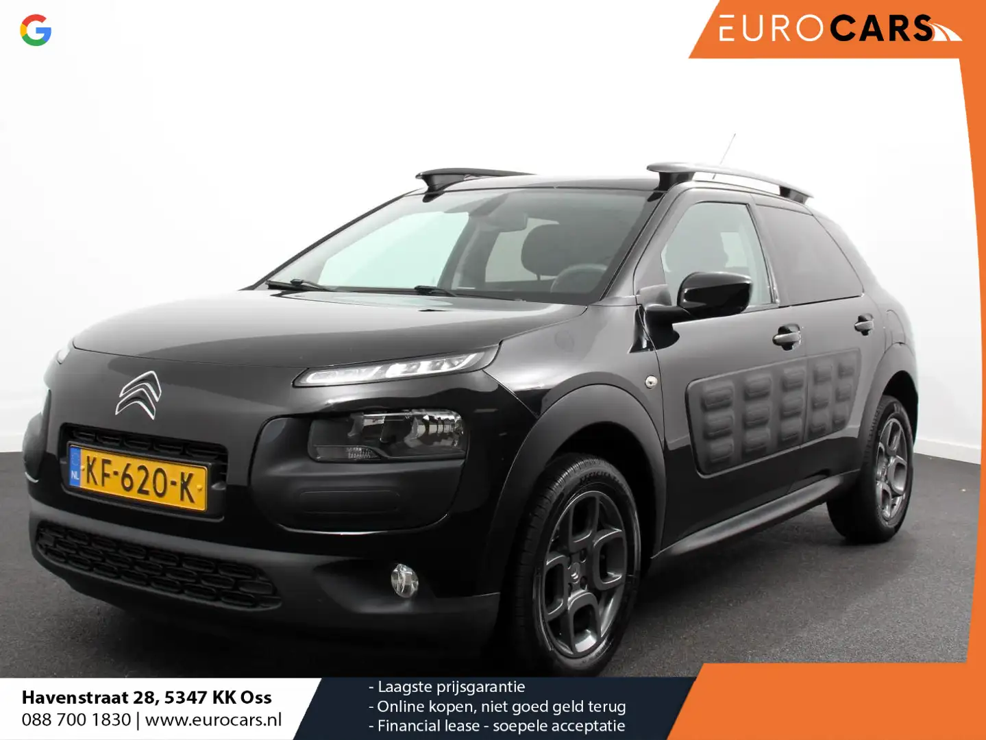 Citroen C4 Cactus 1.2 PureTech Shine | Navigatie | Climate Control | Schwarz - 1