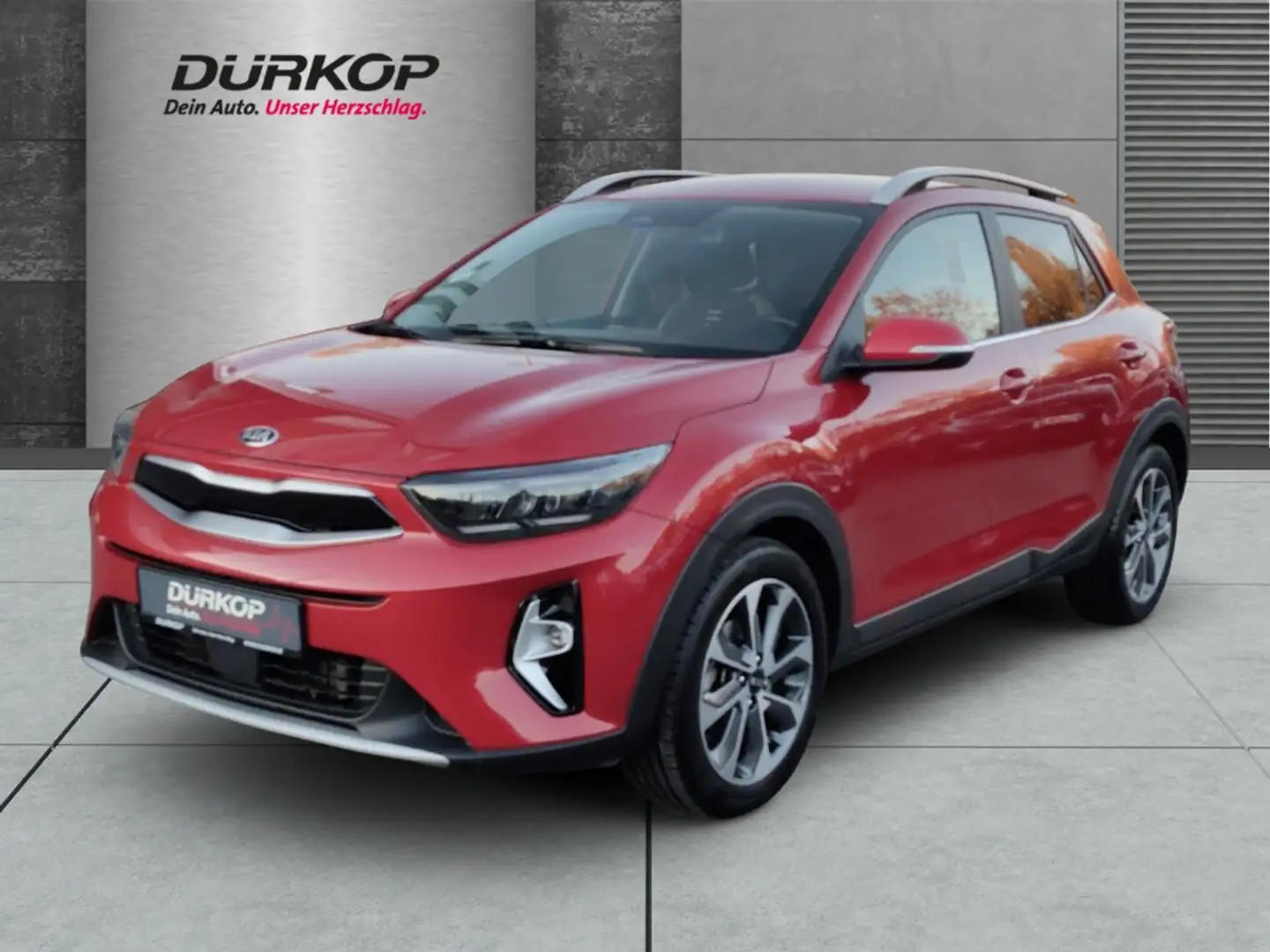 Kia Stonic 1.0T 120 48V Spirit LenkradHZG Rückfahrkam. Anhäng Rood - 1