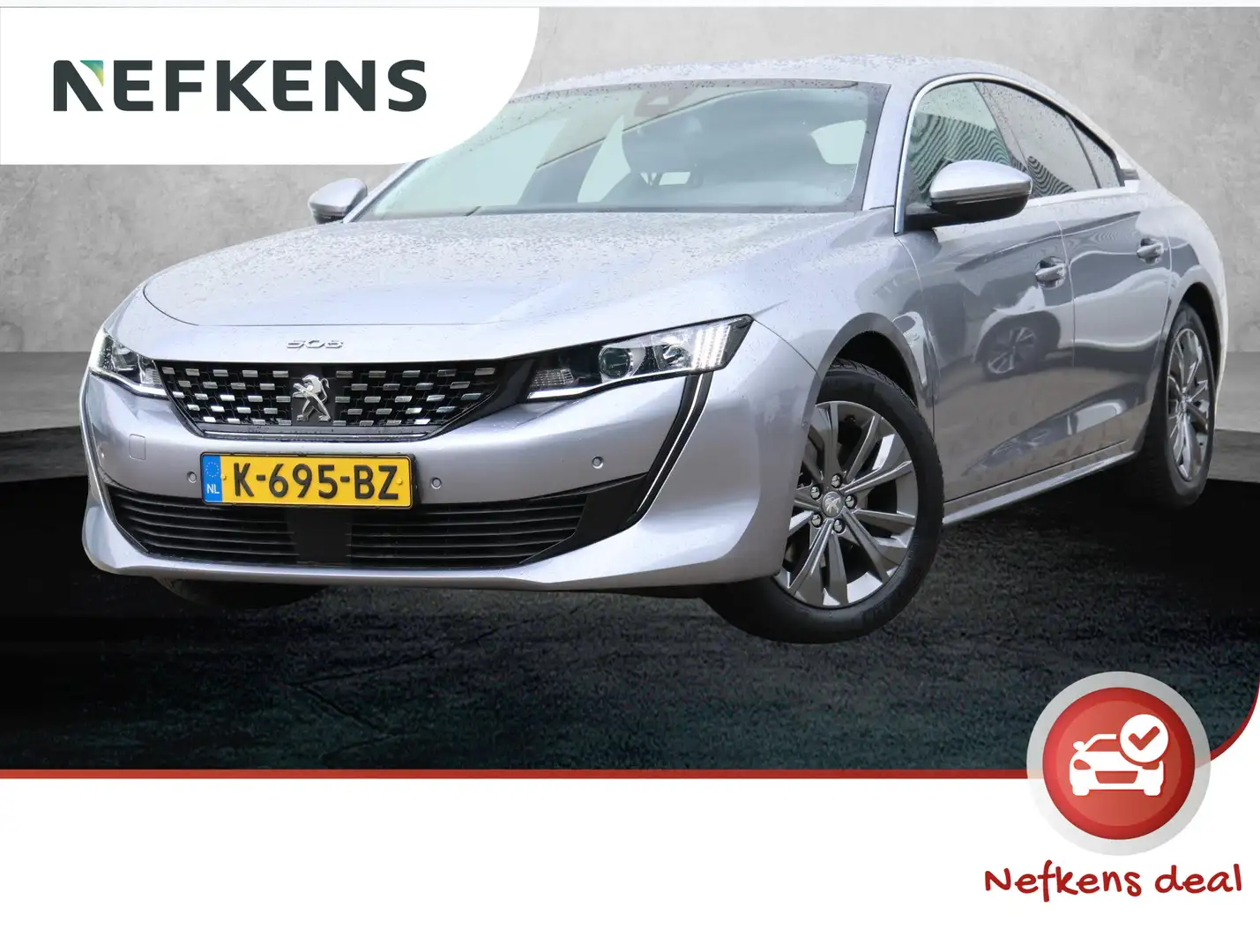 Peugeot 508 1.2 130 pk Allure Automaat | Lederen bekleding | A Grijs - 1