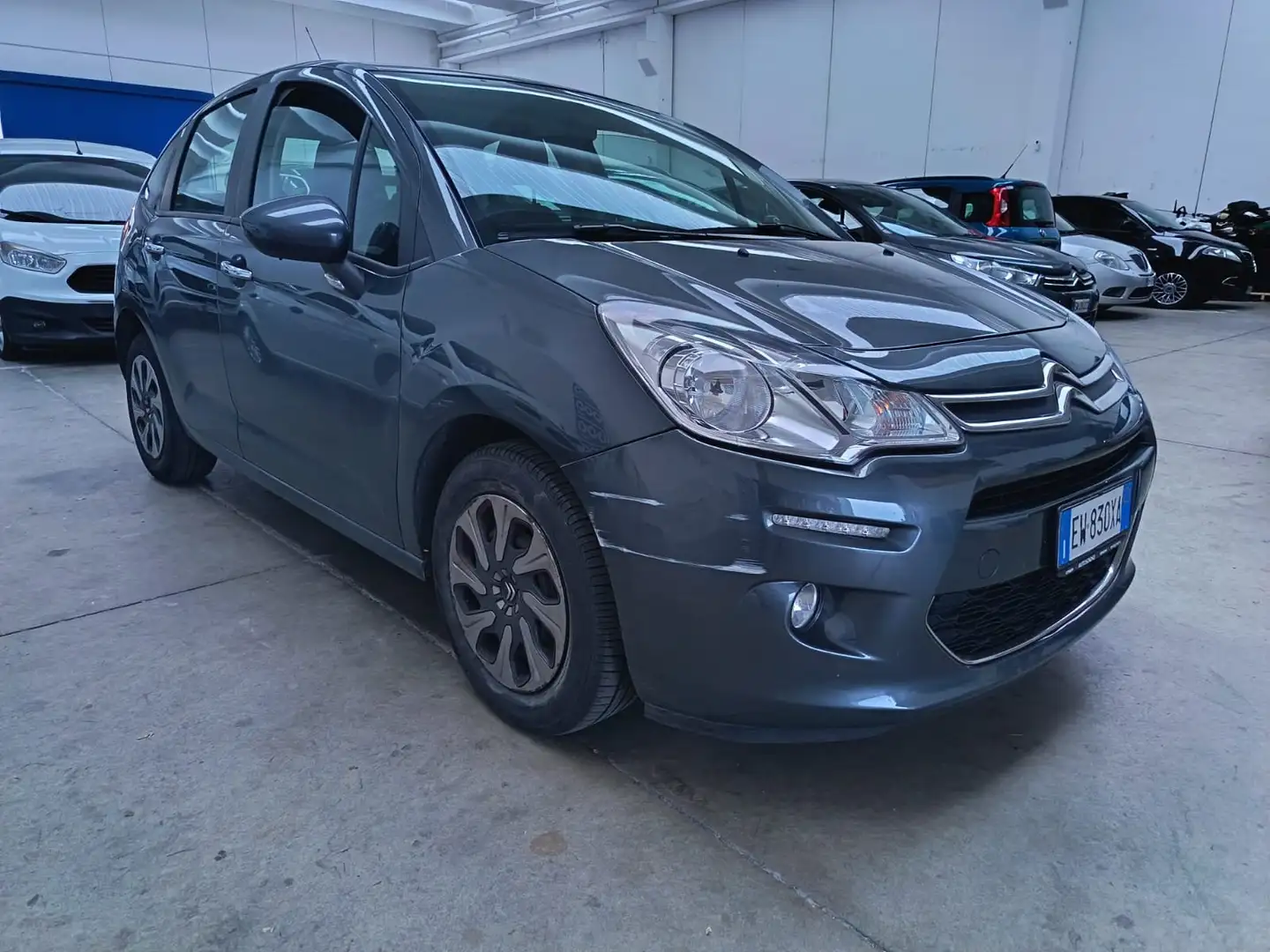 Citroen C3 C3 II 2009 1.2 puretech (vti) Exclusive 82cv FL Grigio - 2