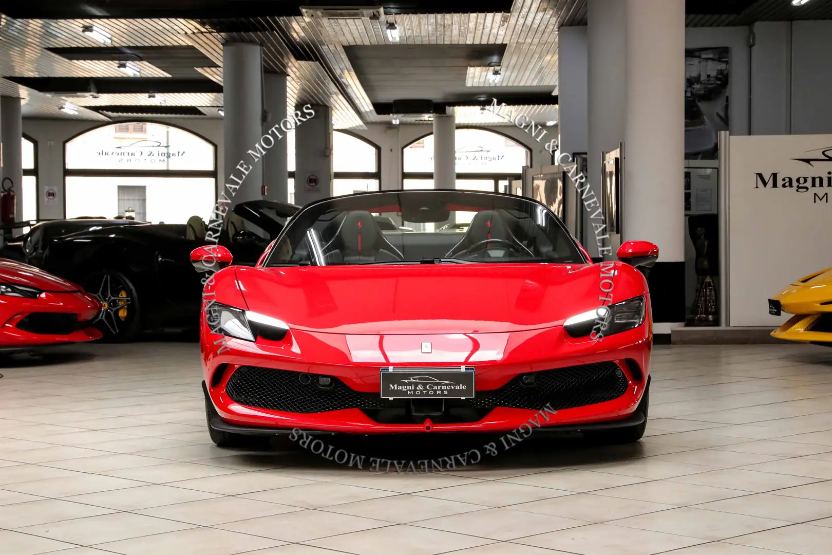 Ferrari |LIFT SYSTEM|APPLE|CARBON+LEDS|RACING SEATS| Rosso - 2