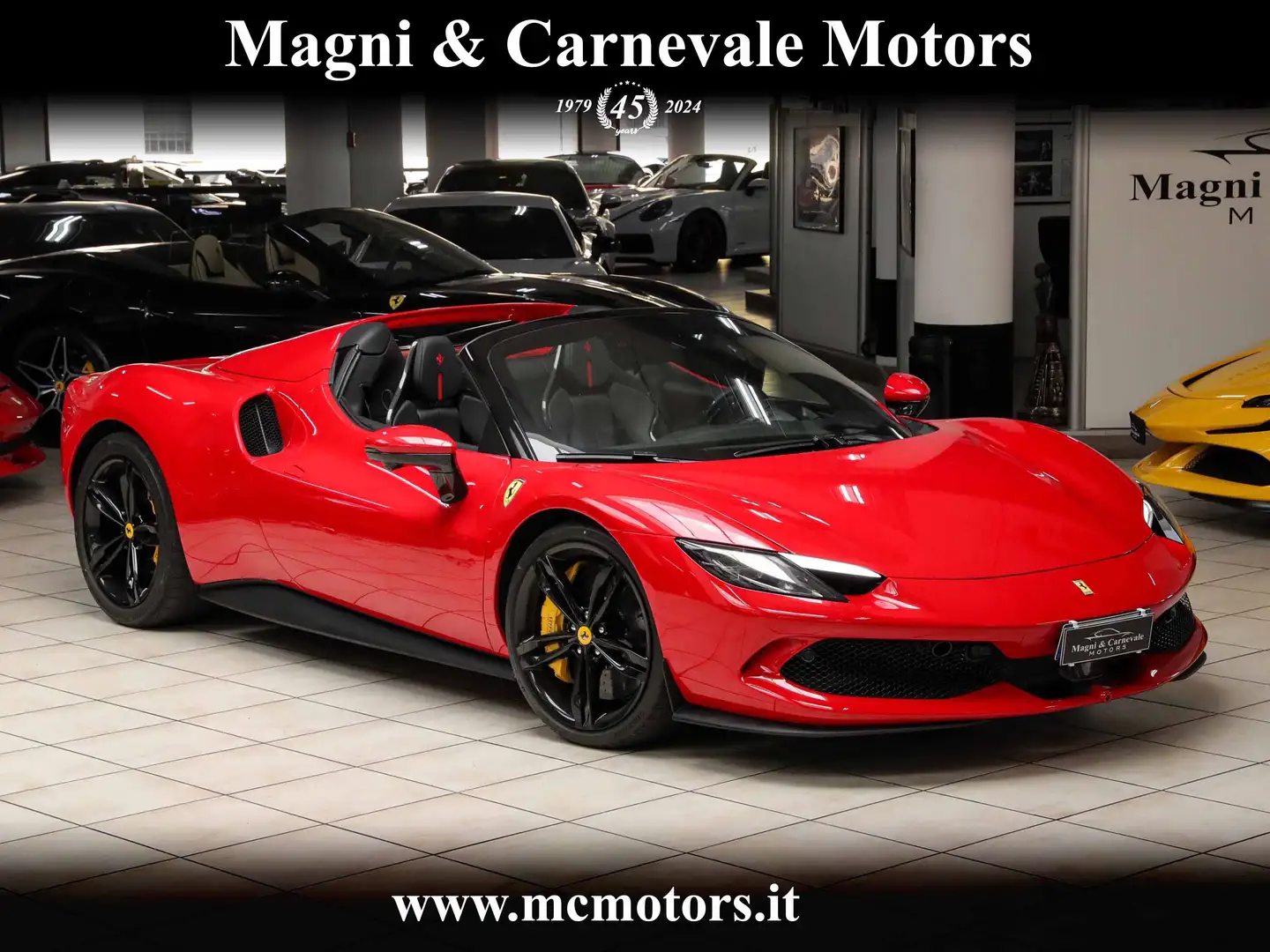 Ferrari |LIFT SYSTEM|APPLE|CARBON+LEDS|RACING SEATS| Rosso - 1