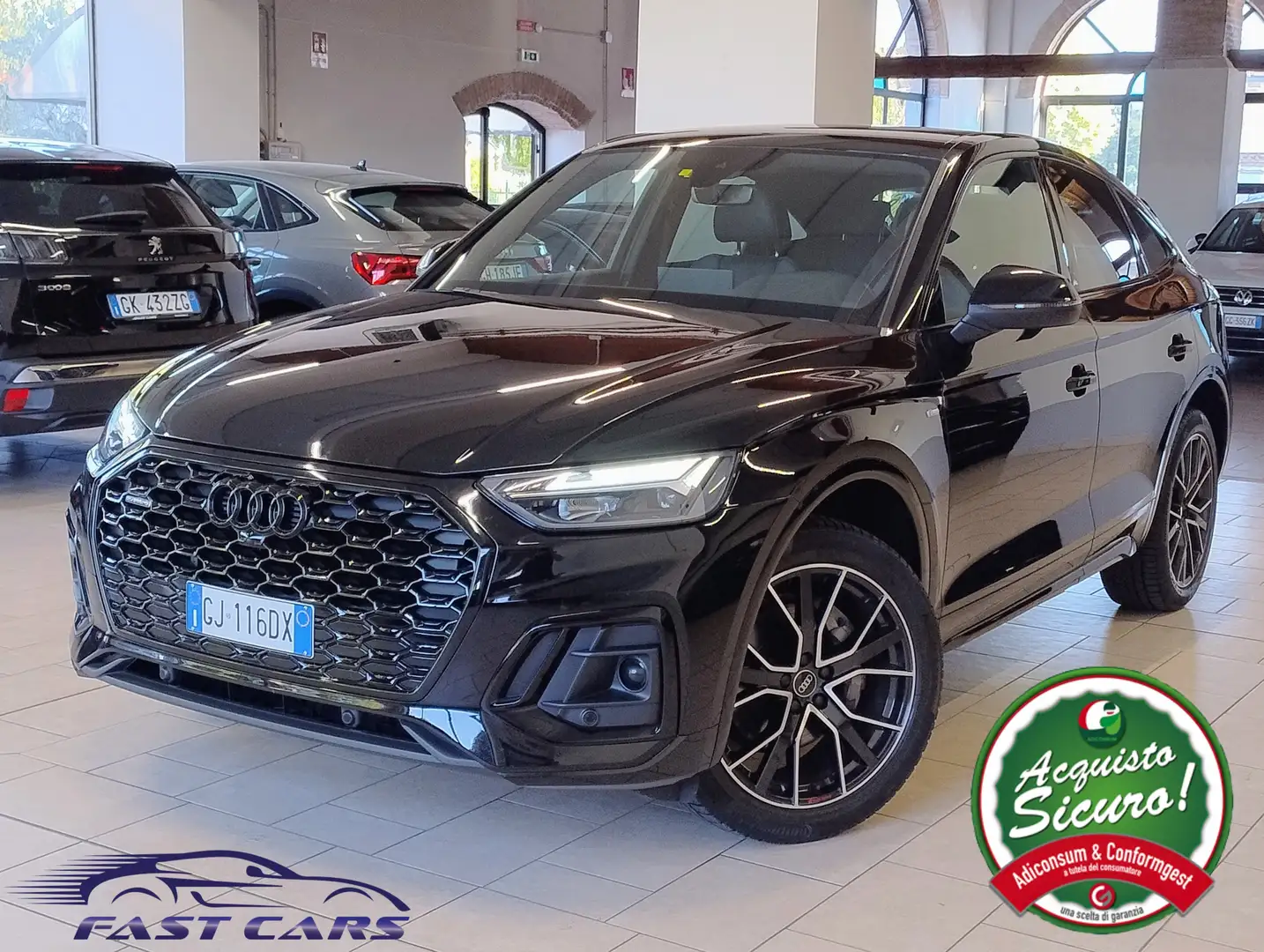 Audi Q5 SPORTBACK 40 tdi S line Plus quattro s-tronic Nero - 1