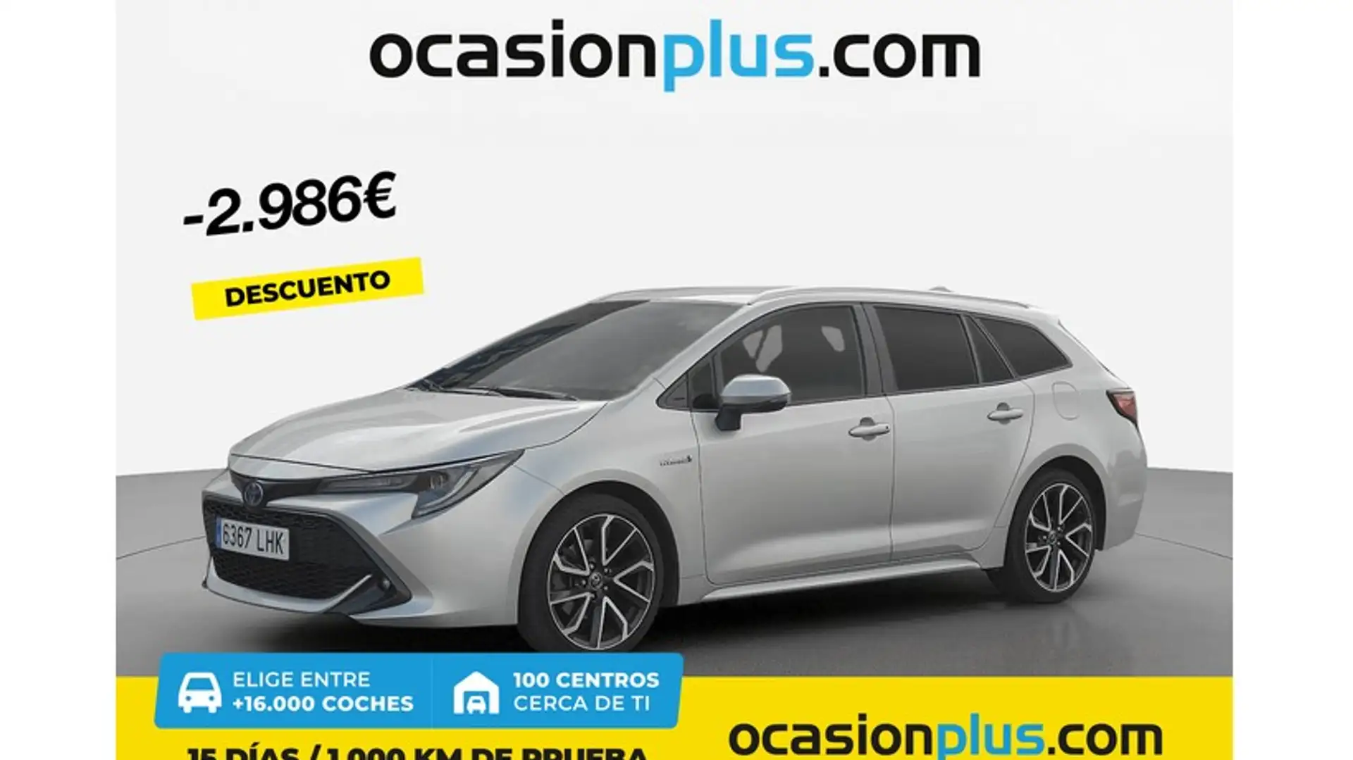 Toyota Corolla Touring Sports 180H Feel! Plateado - 1
