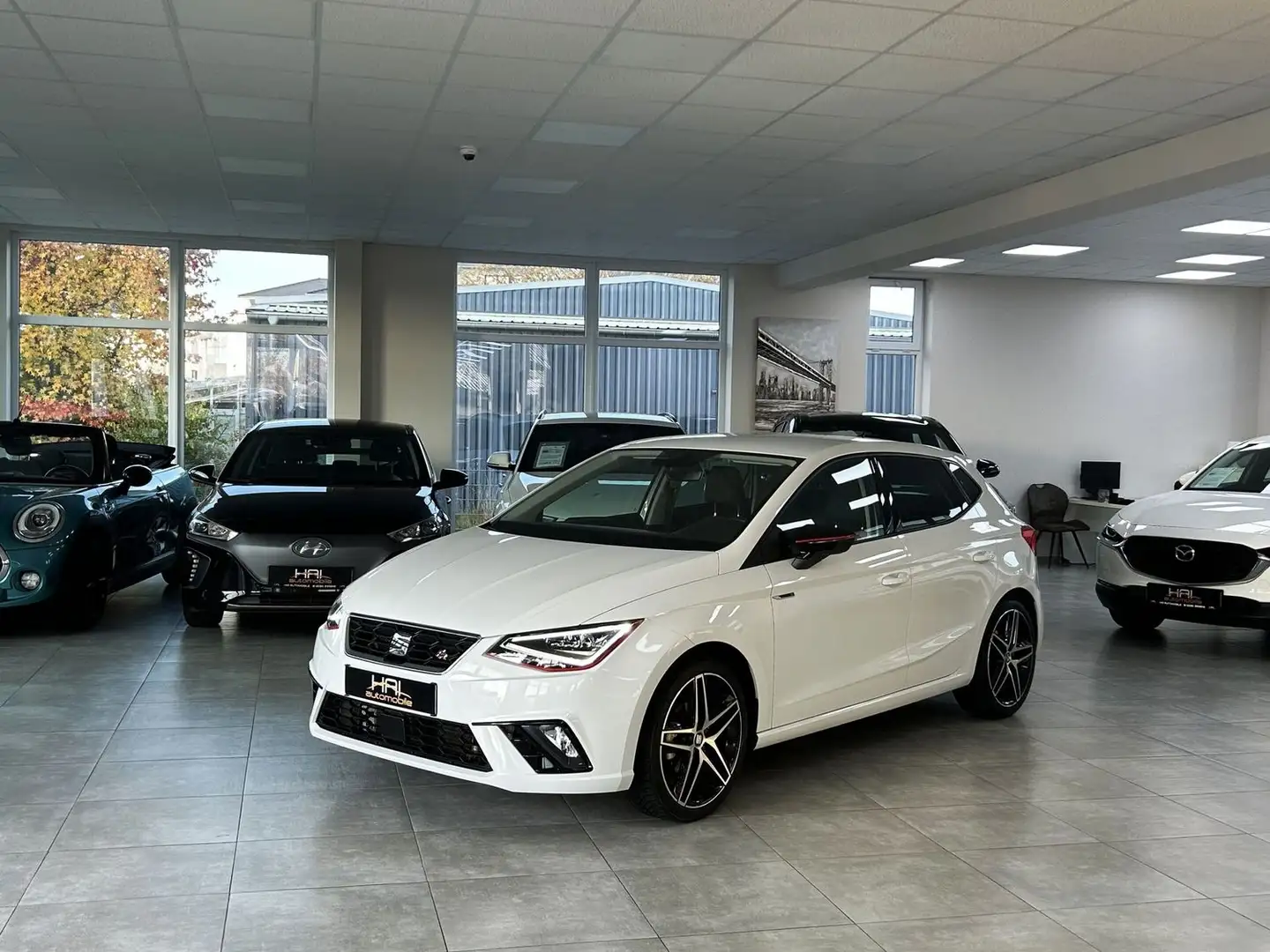 SEAT Ibiza FR 1.0 TSI Apple Car/ACC Weiß - 1