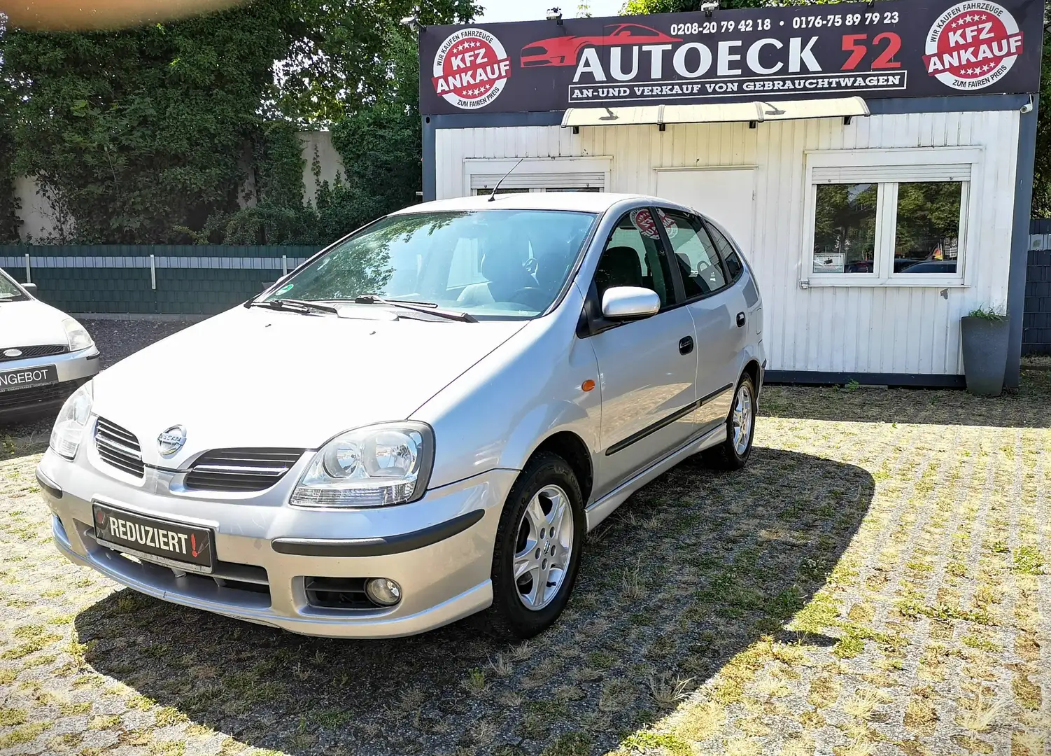 Nissan Almera Tino 2.2 Basis * TÜV/AU 07-2027 * Klima * Rückfahrkamera * Silber - 1