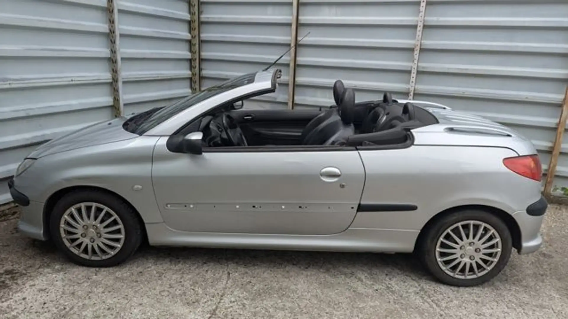 Peugeot 206 Cabriolet CC Platinum*Klima*Leder* Silber - 2