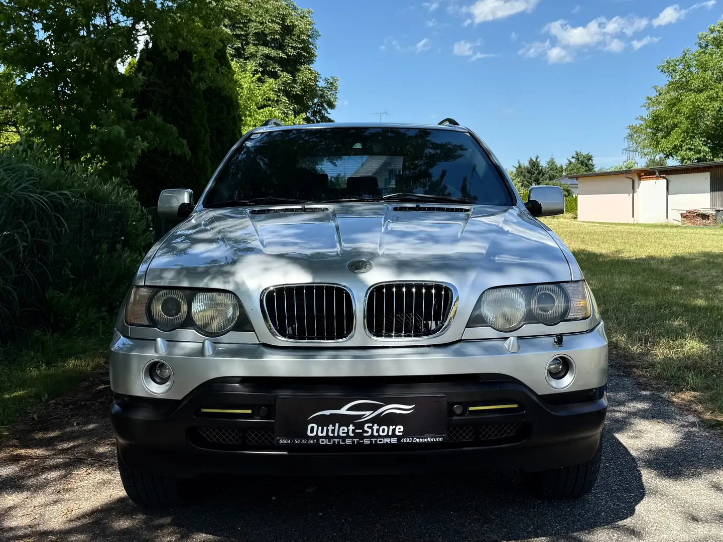 BMW X5 3,0d Österreich-Paket Aut.*Pickerl-Abgelaufen* Silber - 2