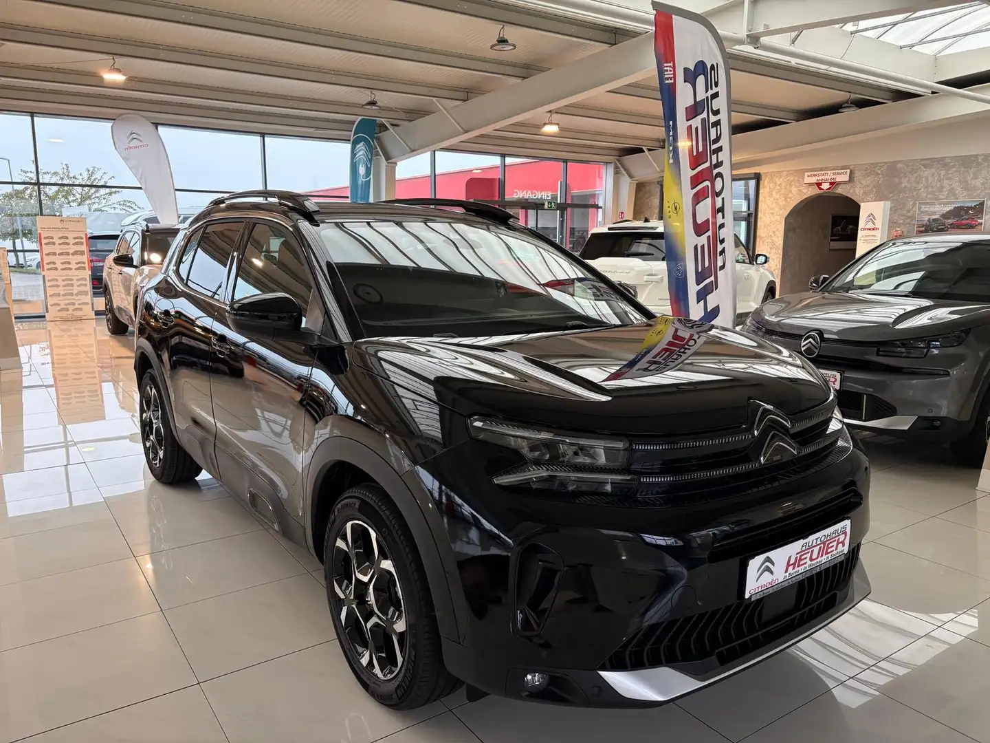 Citroen C5 Aircross Hybrid 145 e-DCS6 Max mit el. Heckklappe Noir - 1