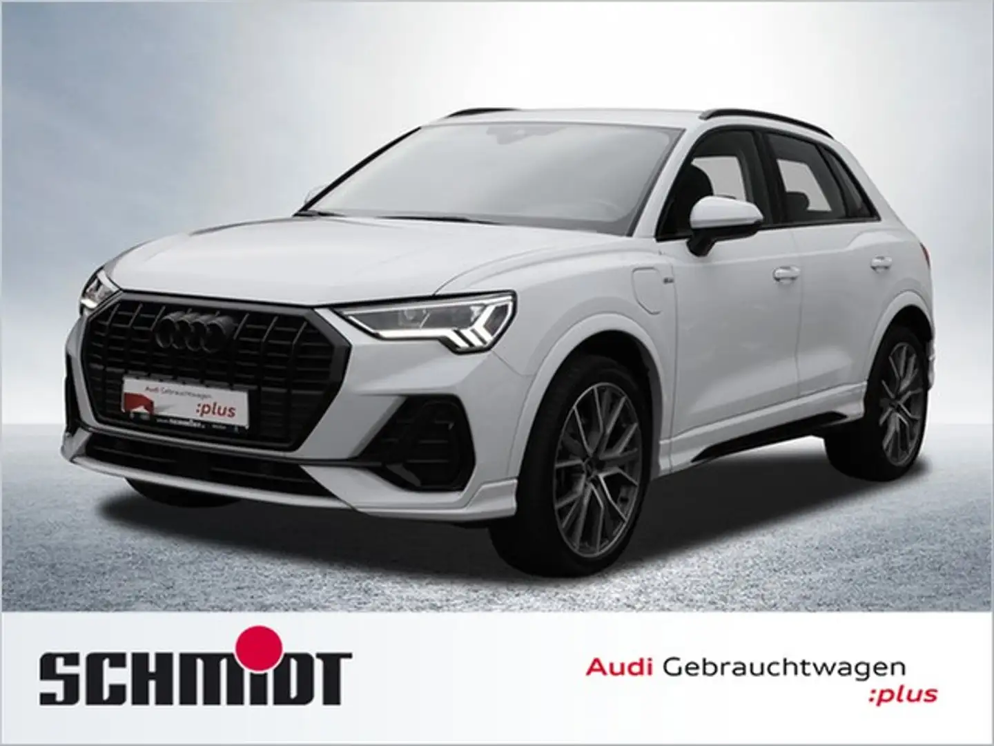Audi Q3 45 TFSI e S line AHK LM20 Navi+ LED Kamera ACC ... Weiß - 1