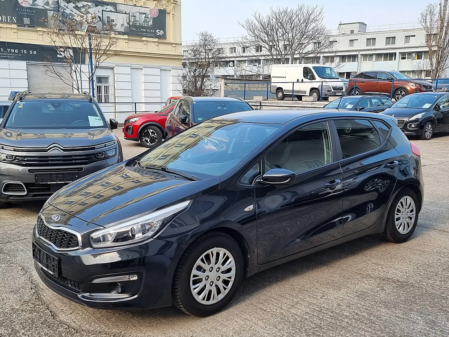 Kia Ceed / cee'd cee'd 1,4 MPI Team Austria Edition Schwarz - 1