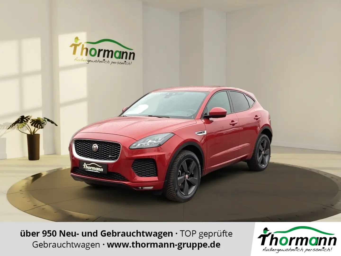 Jaguar E-Pace R-Dynamic S AWD P250 d-T LED 360 LEDER Rojo - 1
