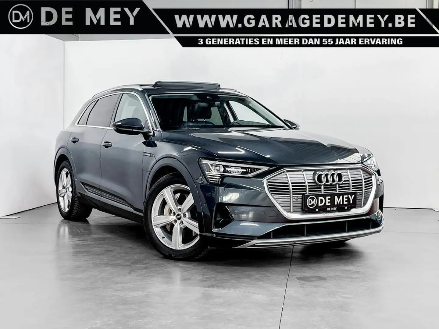 Audi e-tron 95kWh 55 Quattro 408pk / PANO / LUCHTVERING / CARP Grijs - 1