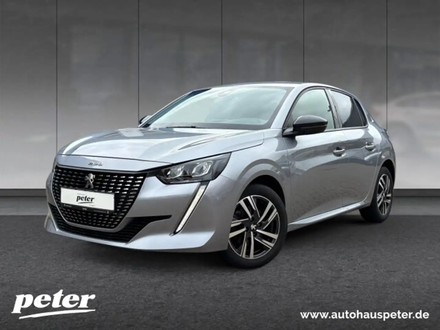 Peugeot 208 208 Allure Pack 100 +Kamera+Navi+SHZ+EPH+ Grau - 1