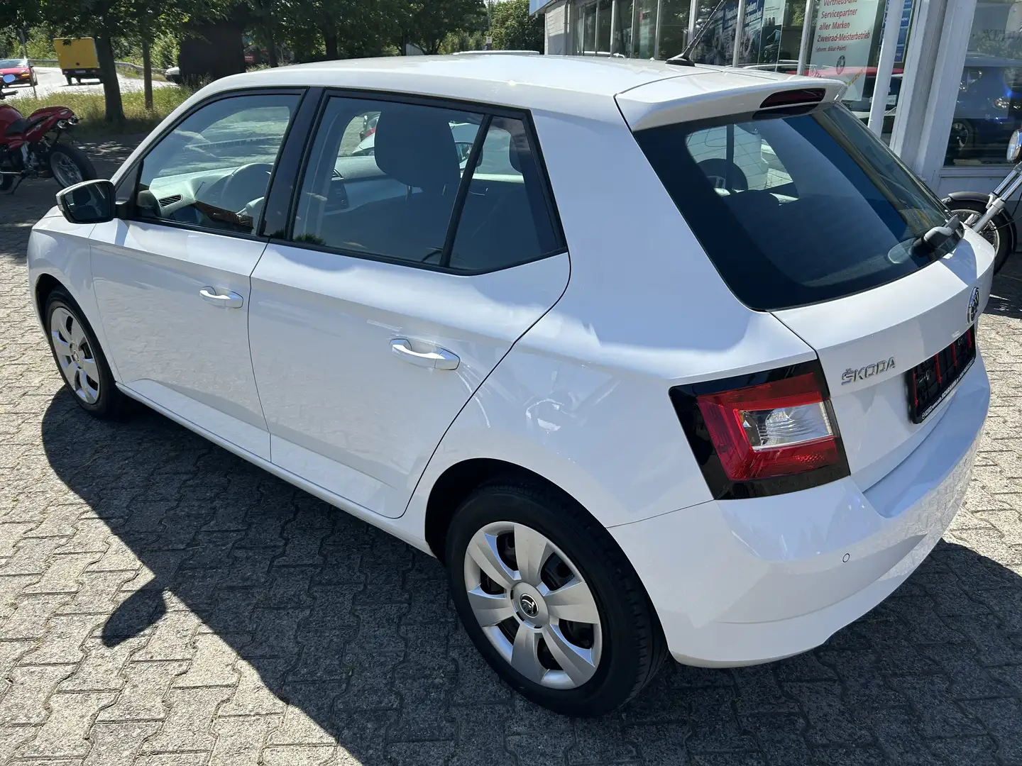 Skoda Fabia Ambition 8fach Bereift mtl.Rate 89,-€ Wit - 2