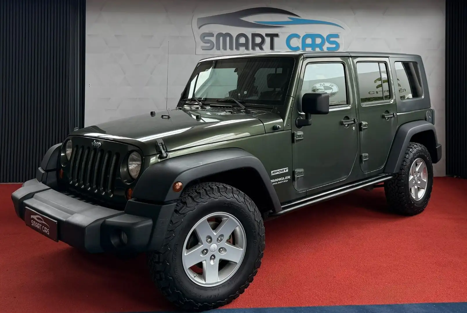 Jeep Wrangler Unlimited Sport*Cabrio*Klima*AHK*Tempo* Grün - 1