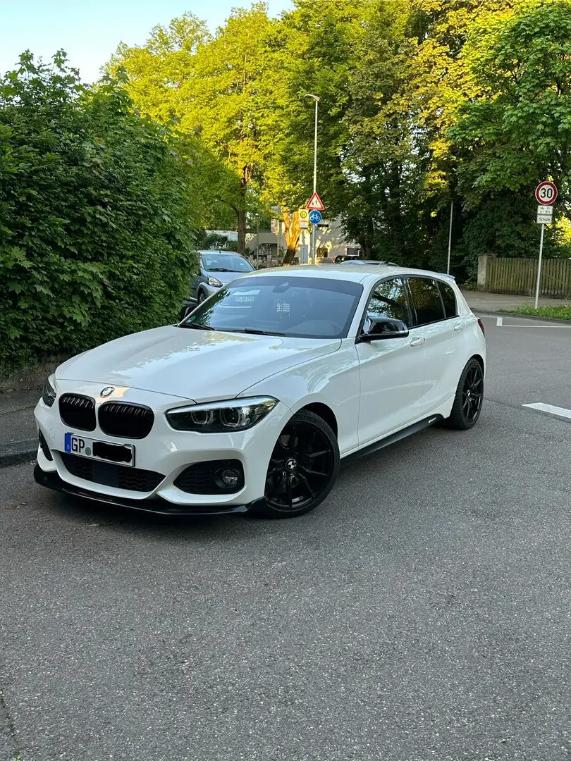 BMW 125 125 i Edition M Sport Shadow Blanc - 1