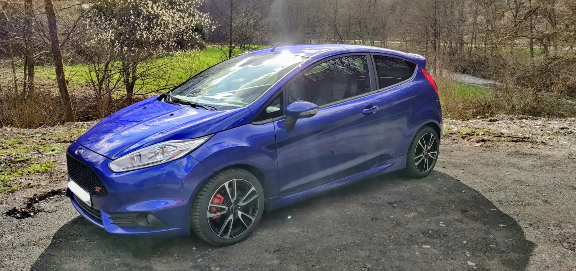 Ford Fiesta Fiesta  3-Türer 1.6 EcoBoost, Leder-Sport-Paket Blau - 1