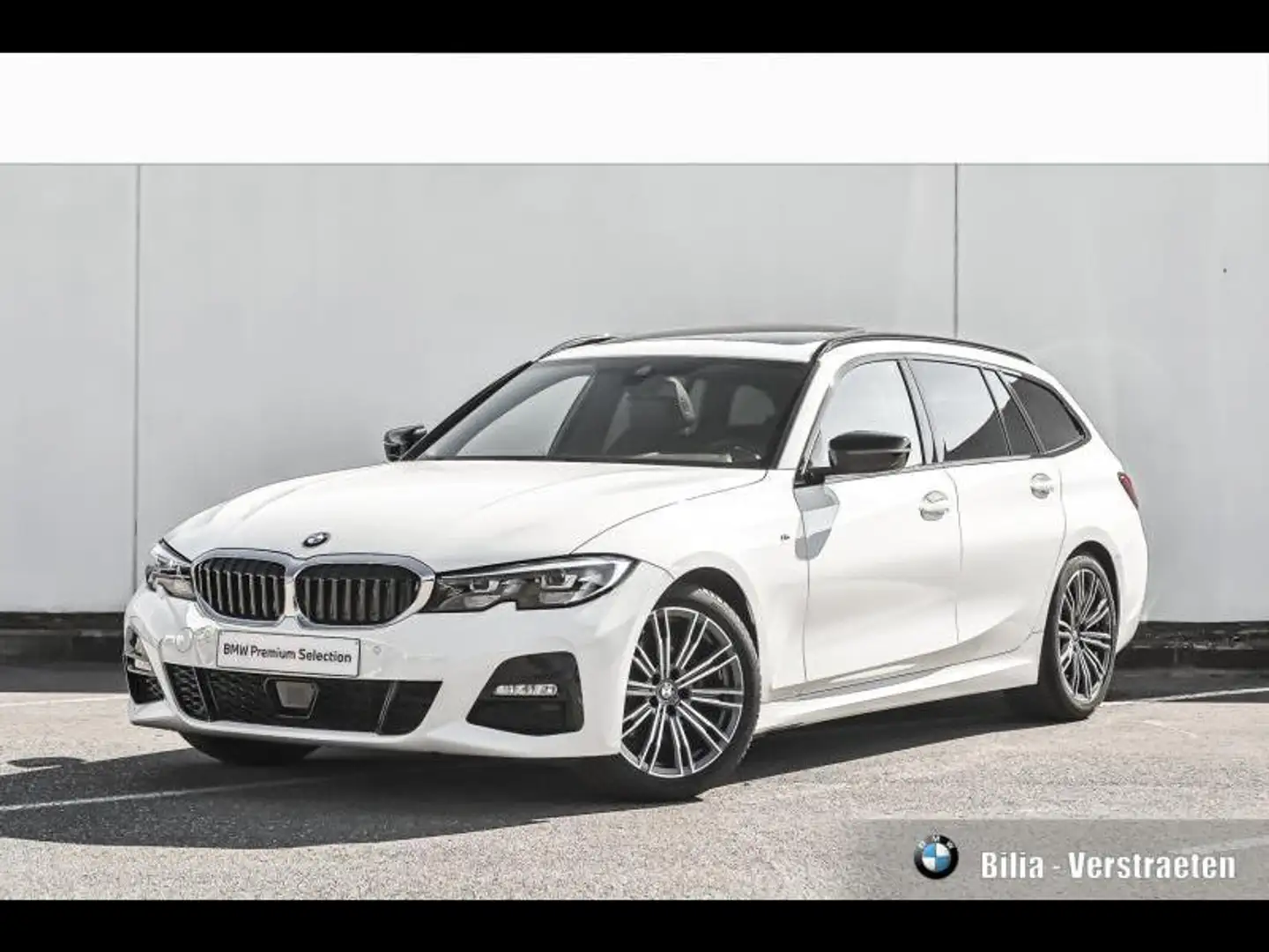 BMW 320 d Touring M-pack Wit - 1