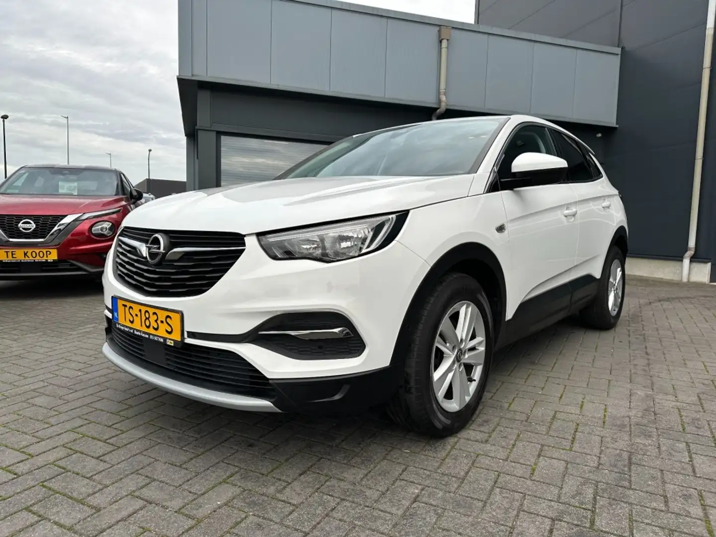 Opel Grandland X 1.2 Turbo Business Executive Navigatie Weiß - 1