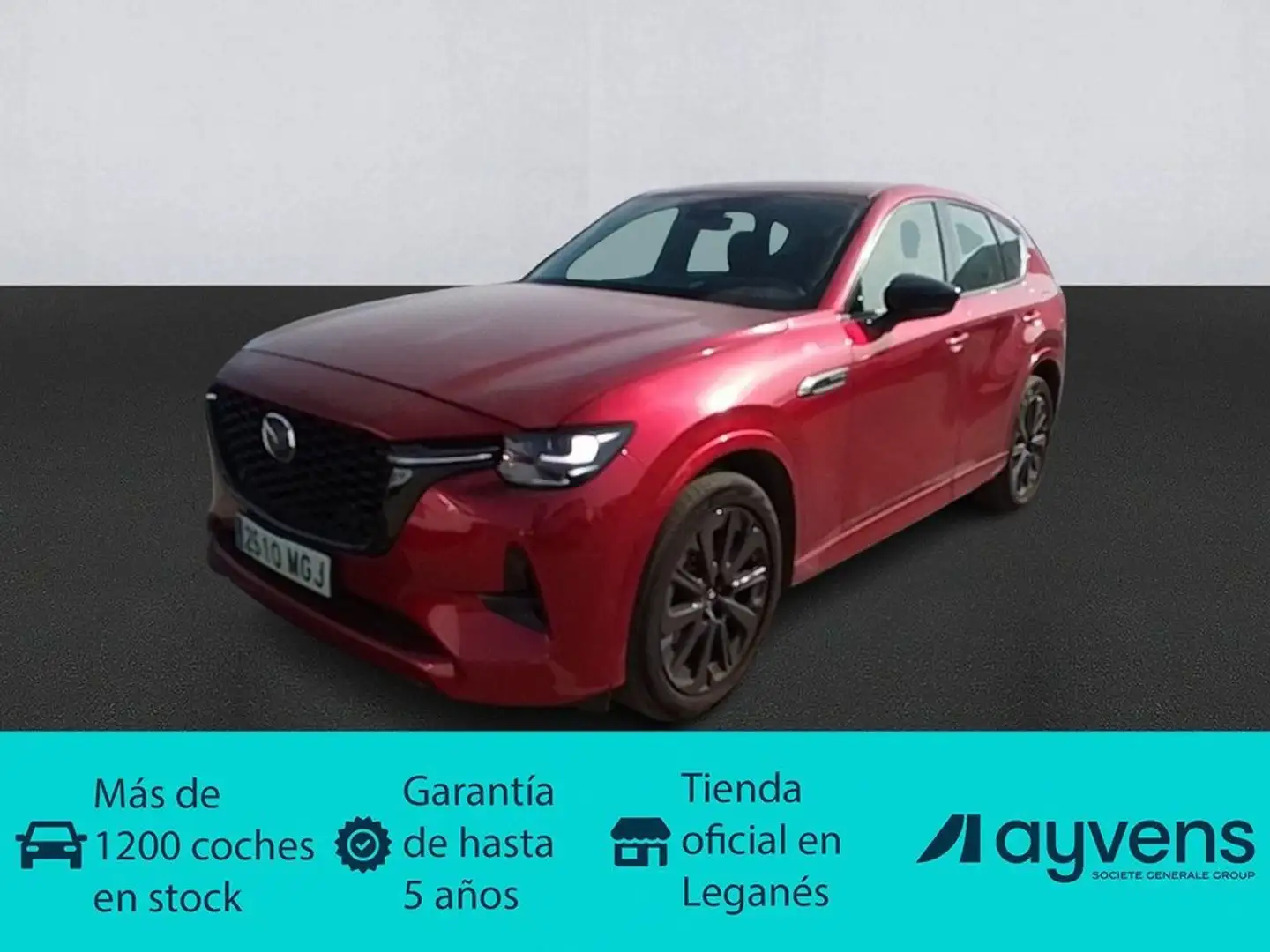 Mazda CX-60 3.3L e-Skyactiv-D MHEV Homura 2WD 147kW Aut. Rojo - 1