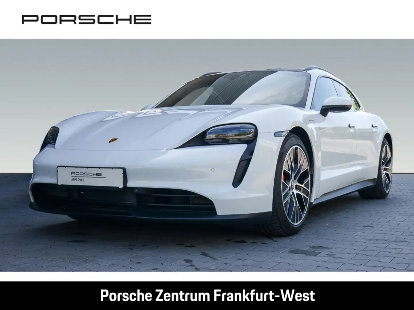 Porsche Taycan 4S Sport Turismo BOSE Panoramadach LED bijela - 1