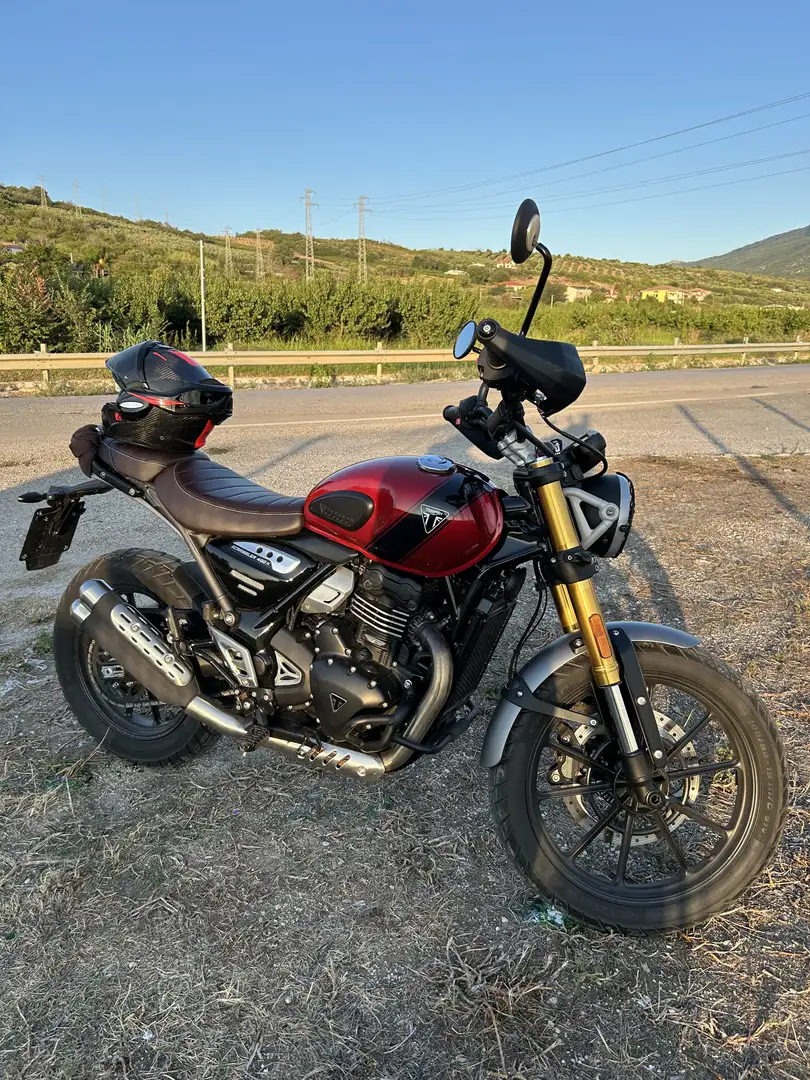 Triumph Scrambler 400 X Rot - 2