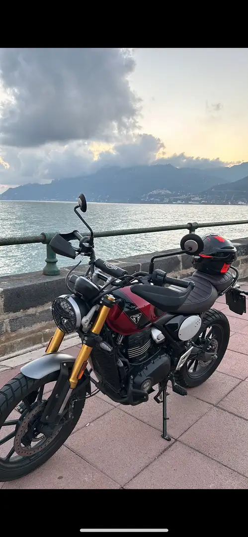 Triumph Scrambler 400 X Rot - 1