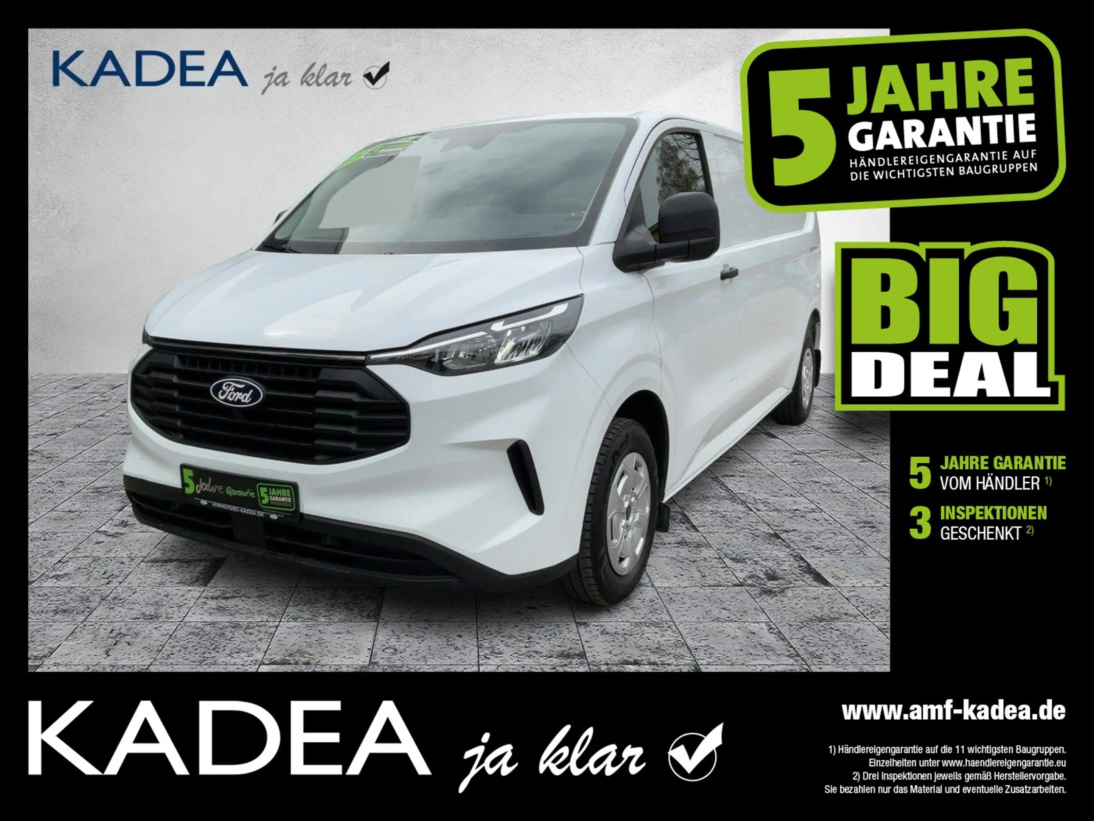 Ford Transit Custom Kasten L2 Trend Kamera|3-Sitze