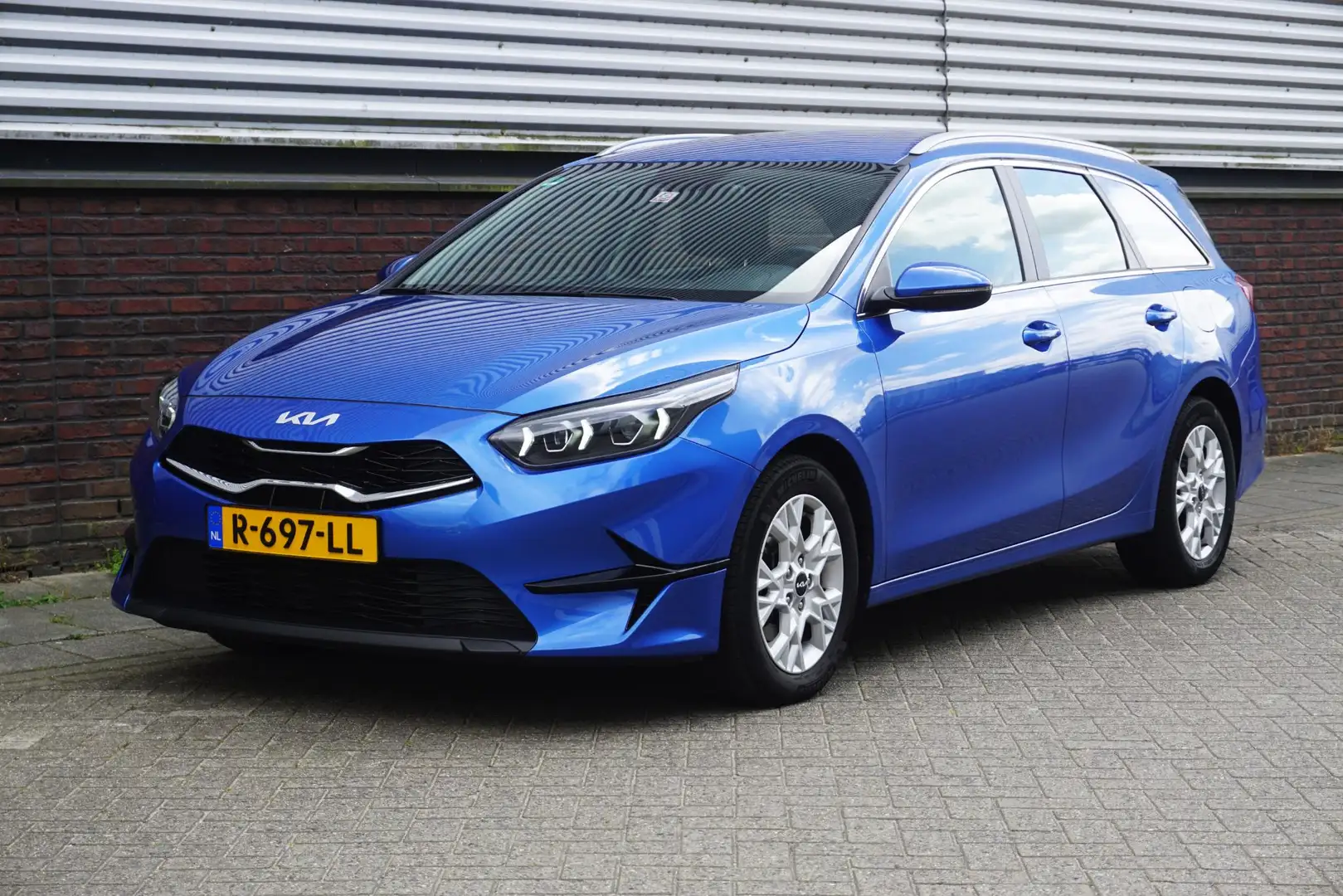 Kia Ceed SW / cee'd SW Sportswagon 1.0 T-GDi 120PK DynamicLine/Geen Impor Blauw - 1